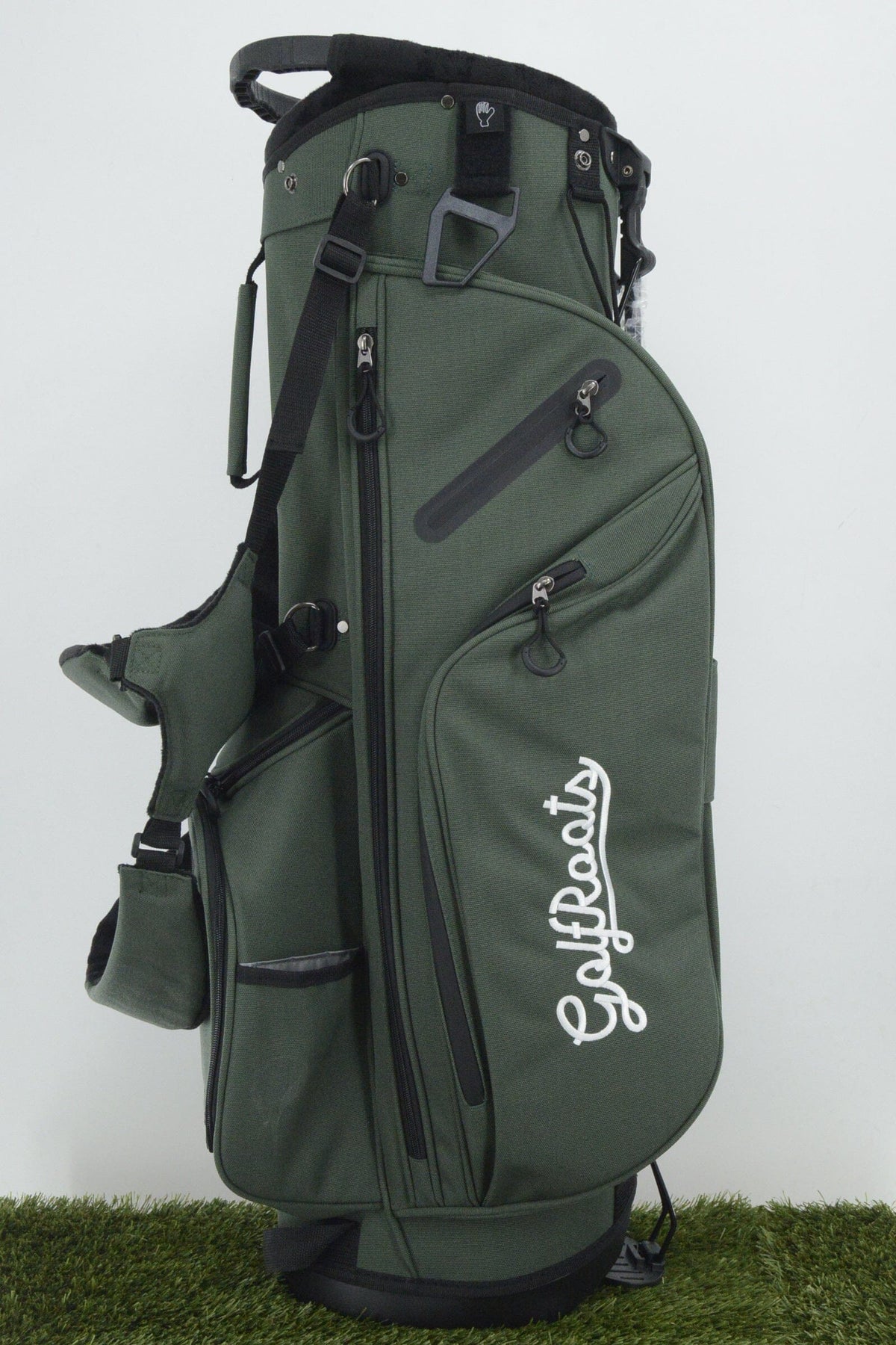 The GolfRoots Ridgeline Bag Golf Clubs GolfRoots Dark Green