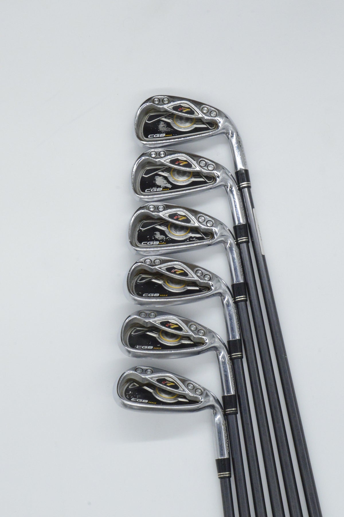 TaylorMade R7 CGB Max 5-7, 9-AW Iron Set SR Flex Std Length