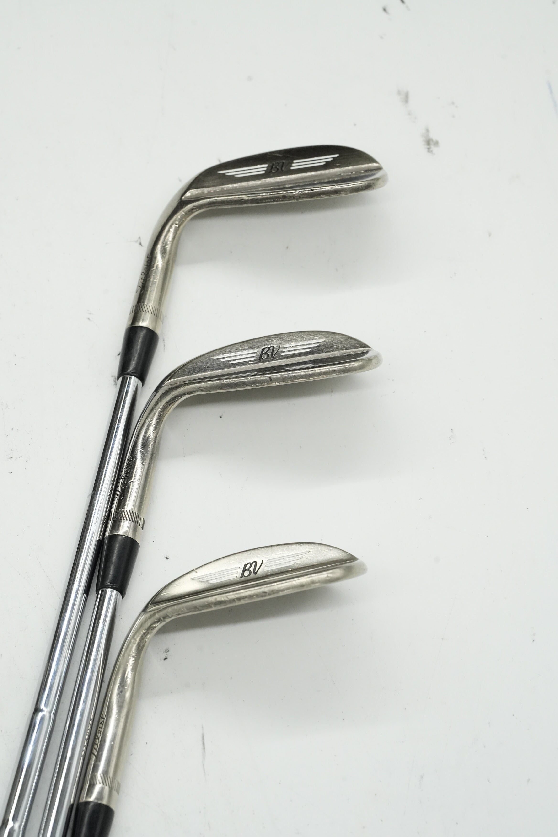 Lefty Titleist Vokey SM8 Brushed Steel 50, 56, 60 Degree Wedge Set Wedge Flex Golf Clubs GolfRoots