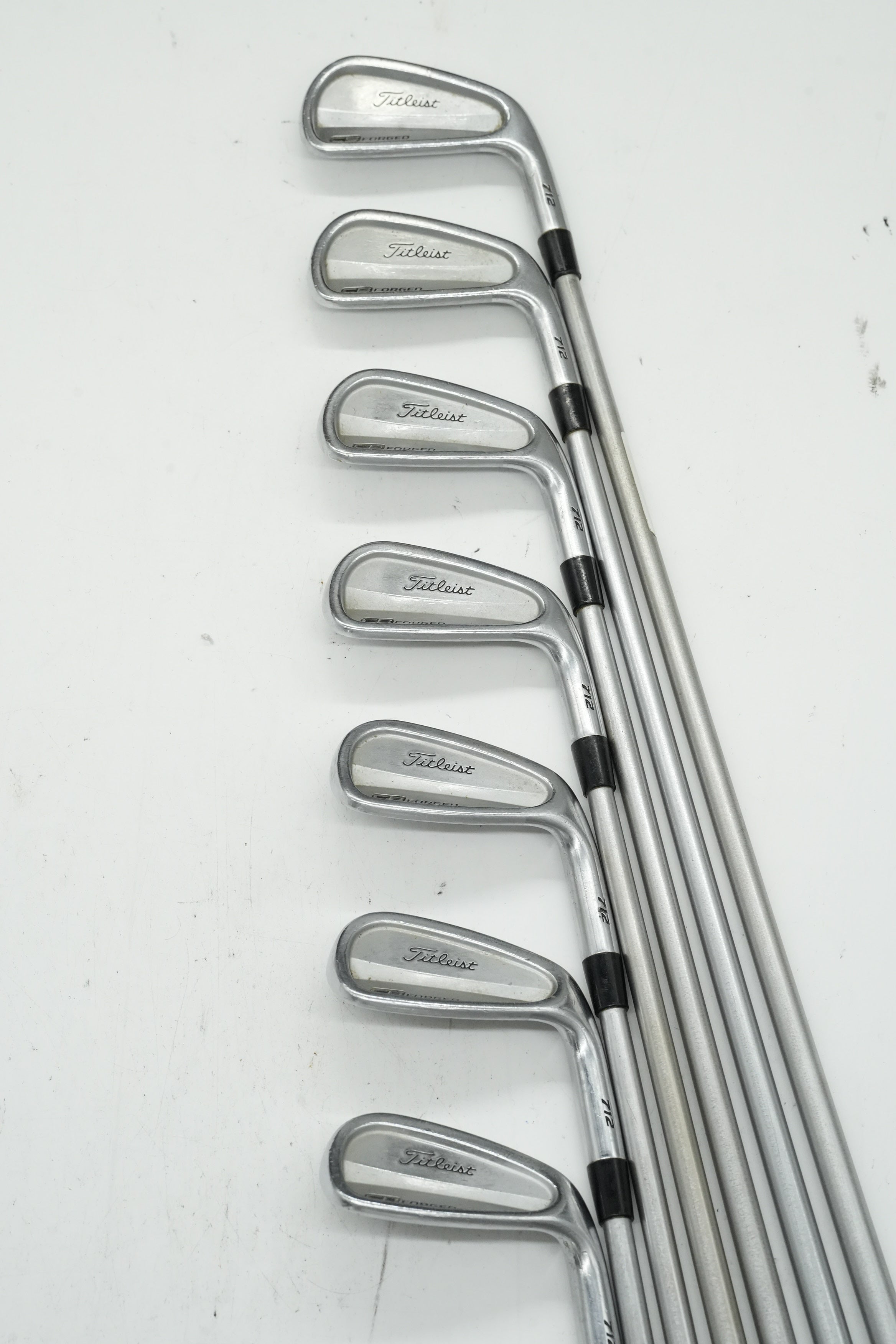 Titleist 712 CB Forged 4-PW Iron Set S Flex +0.75"