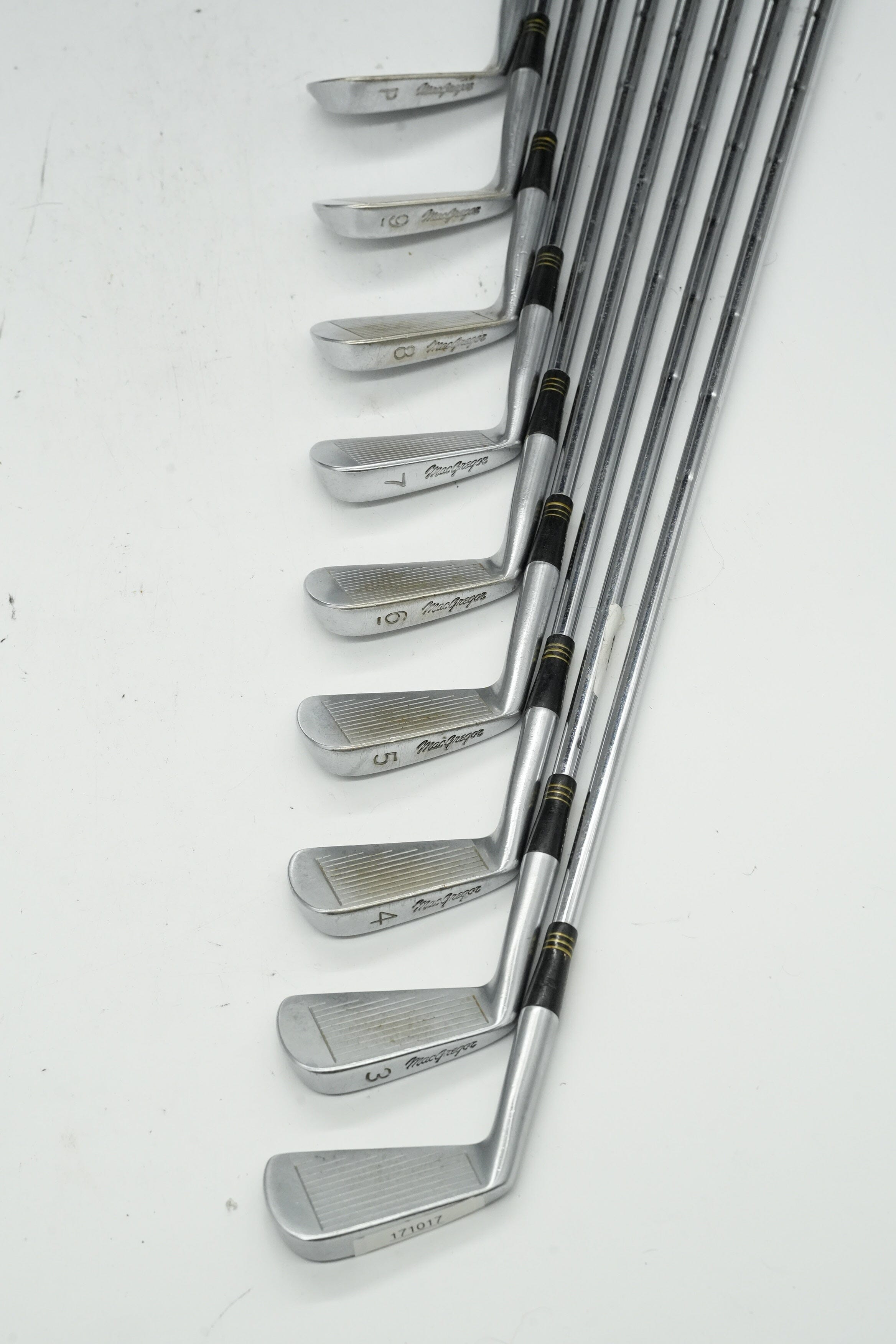 MacGregor VIP 2-PW Iron Set S Flex +0.25" Golf Clubs GolfRoots
