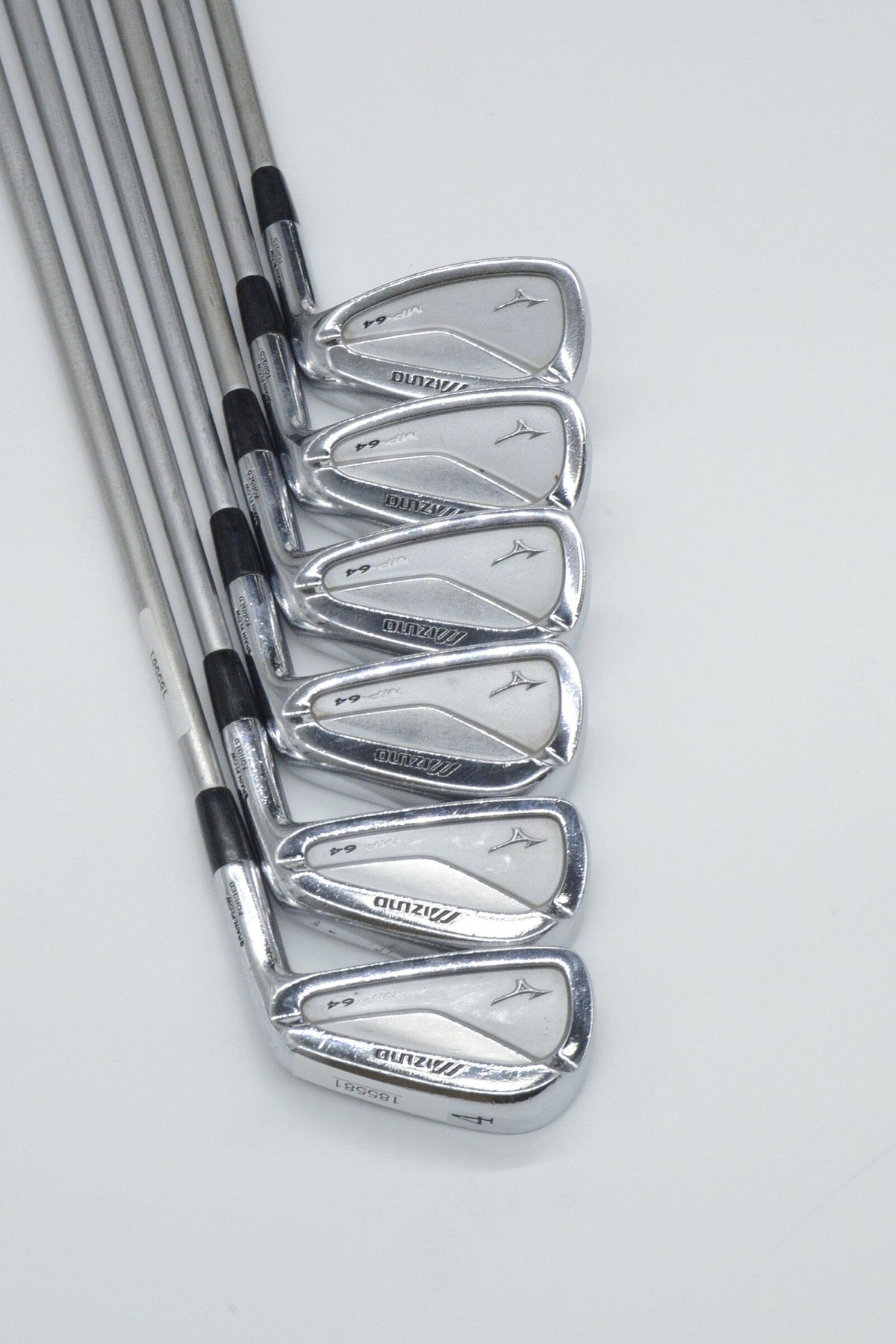 Mizuno MP-64 4-5, 7-PW Iron Set S Flex -0.5" Golf Clubs GolfRoots