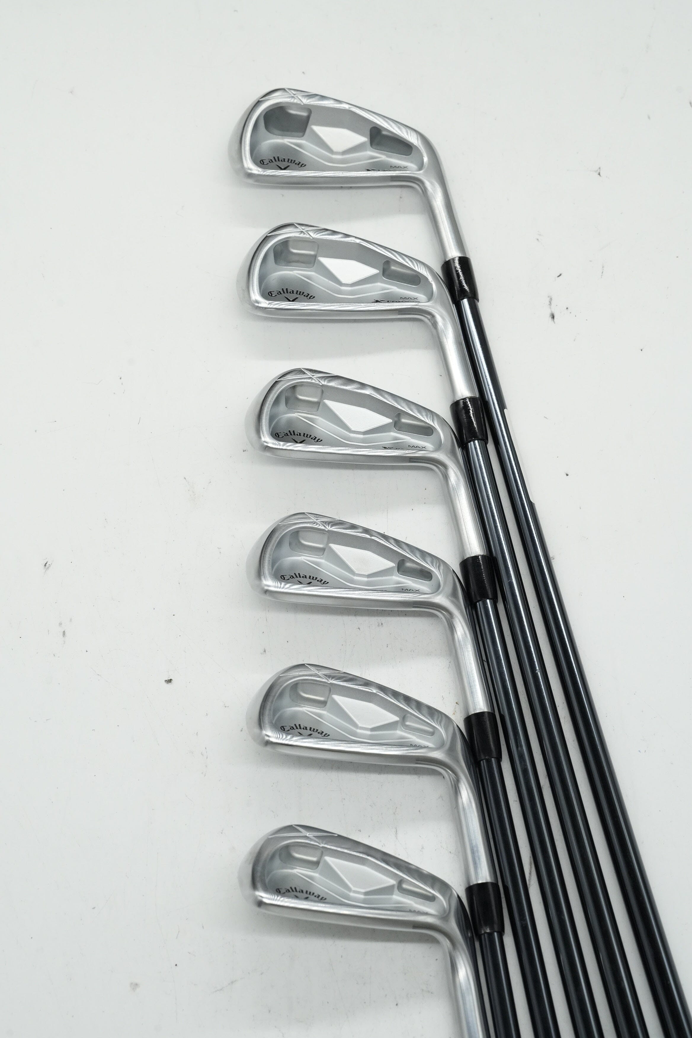Callaway 2025 X Forged Max 5-PW Iron Set S Flex +0.25" Golf Clubs GolfRoots