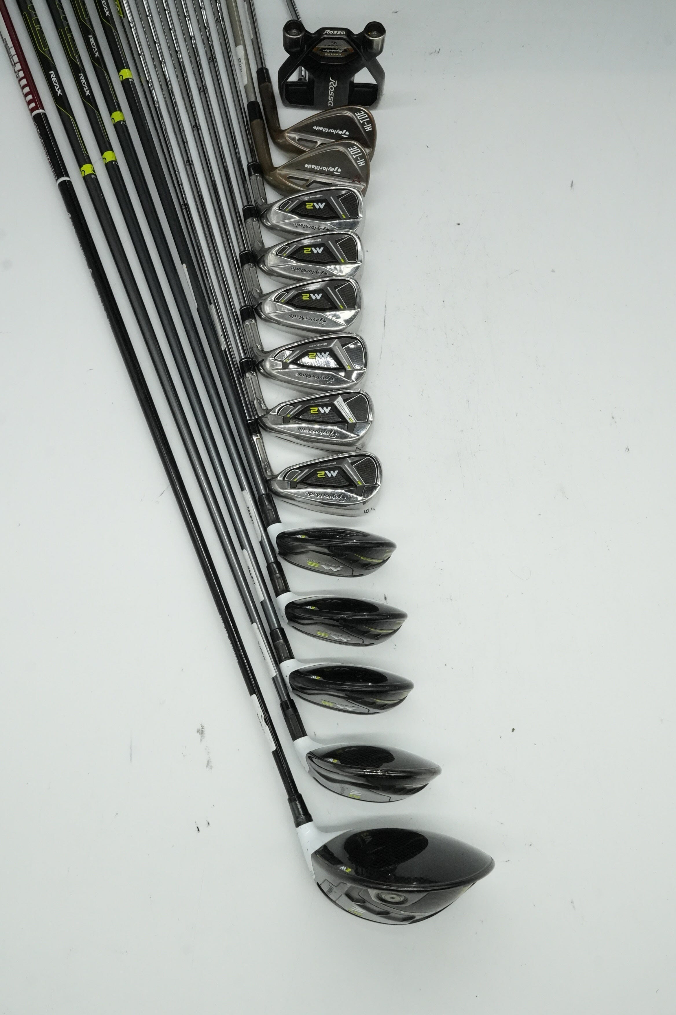 TaylorMade M2 2017 Mixed Full Set S Flex +0.5" Golf Clubs GolfRoots