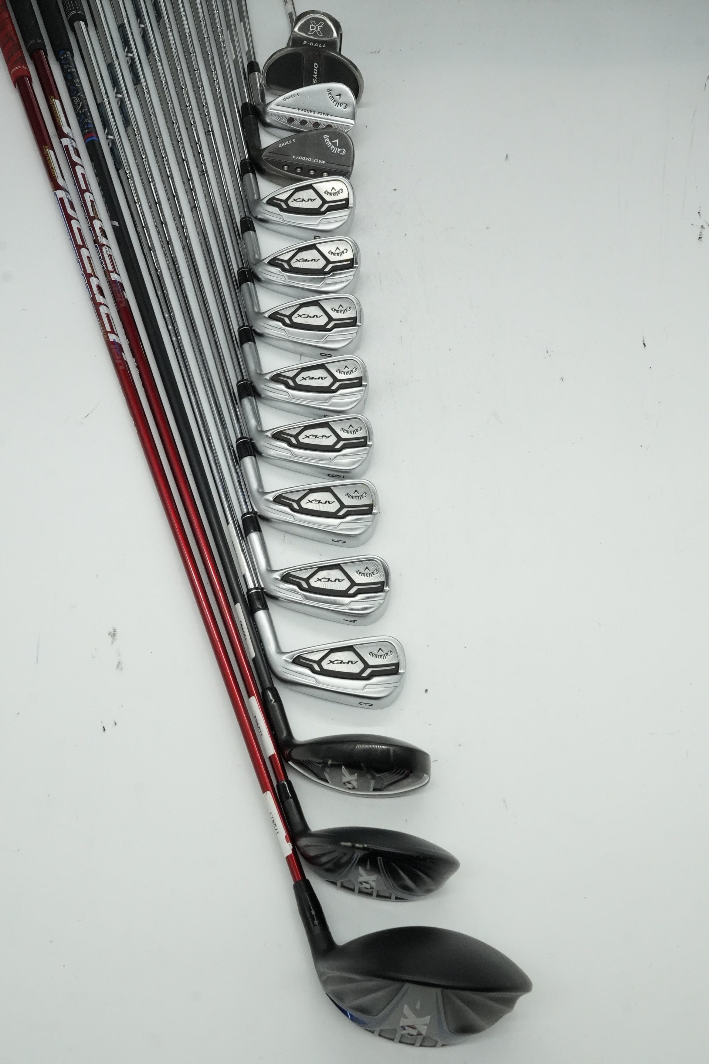 Callaway Apex CF16 Mixed Full Set S Flex +0.5" Golf Clubs GolfRoots