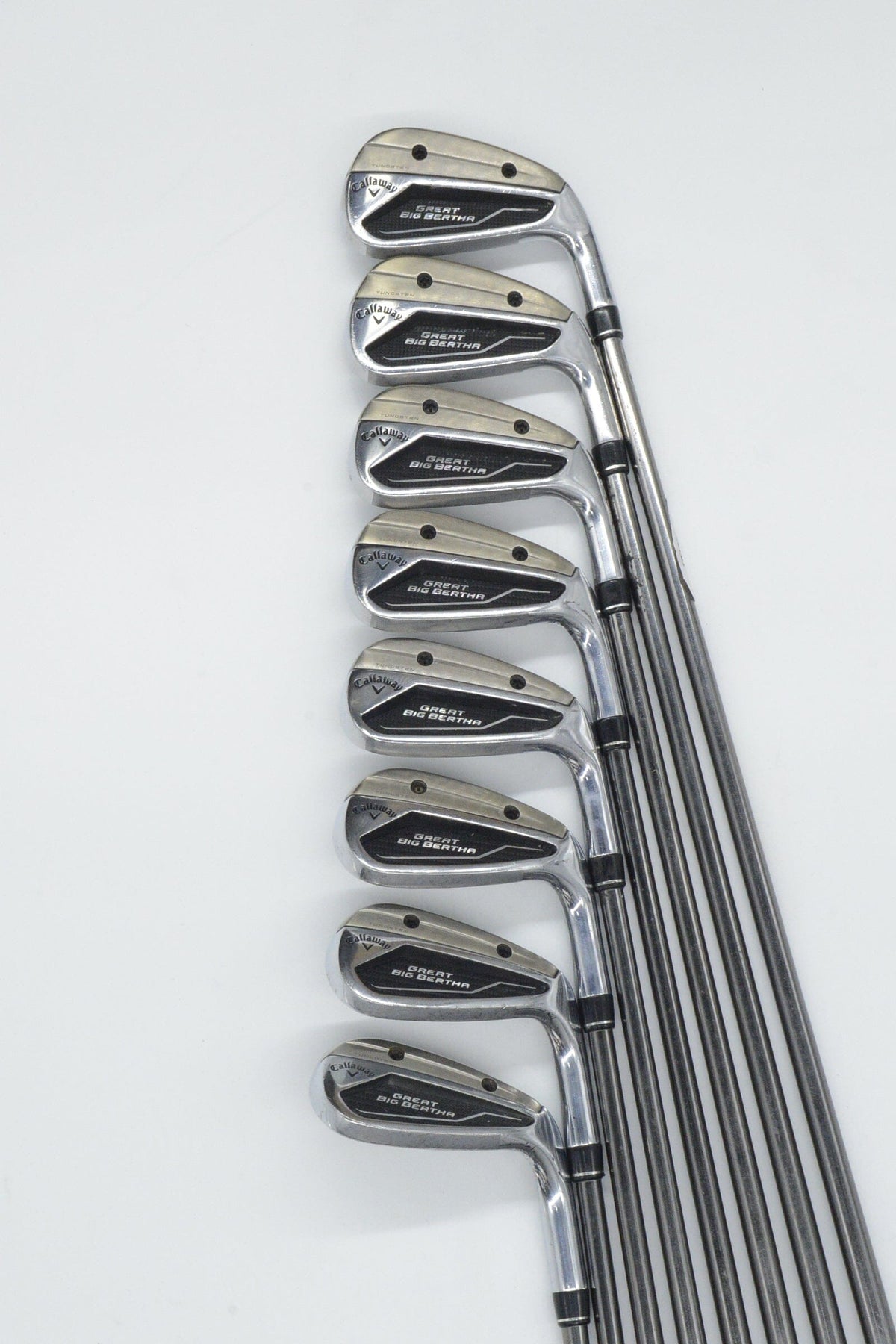 Callaway Great Big Bertha 23 4-5, 7-SW Iron Set R Flex -0.5" Golf Clubs GolfRoots