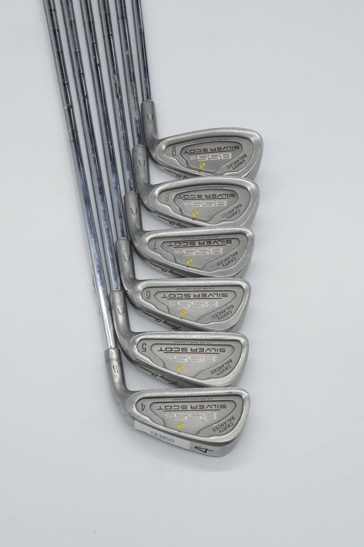 Tommy Armour 855S Silver Scot 4-9 Iron Set S Flex Std Length Golf Clubs GolfRoots