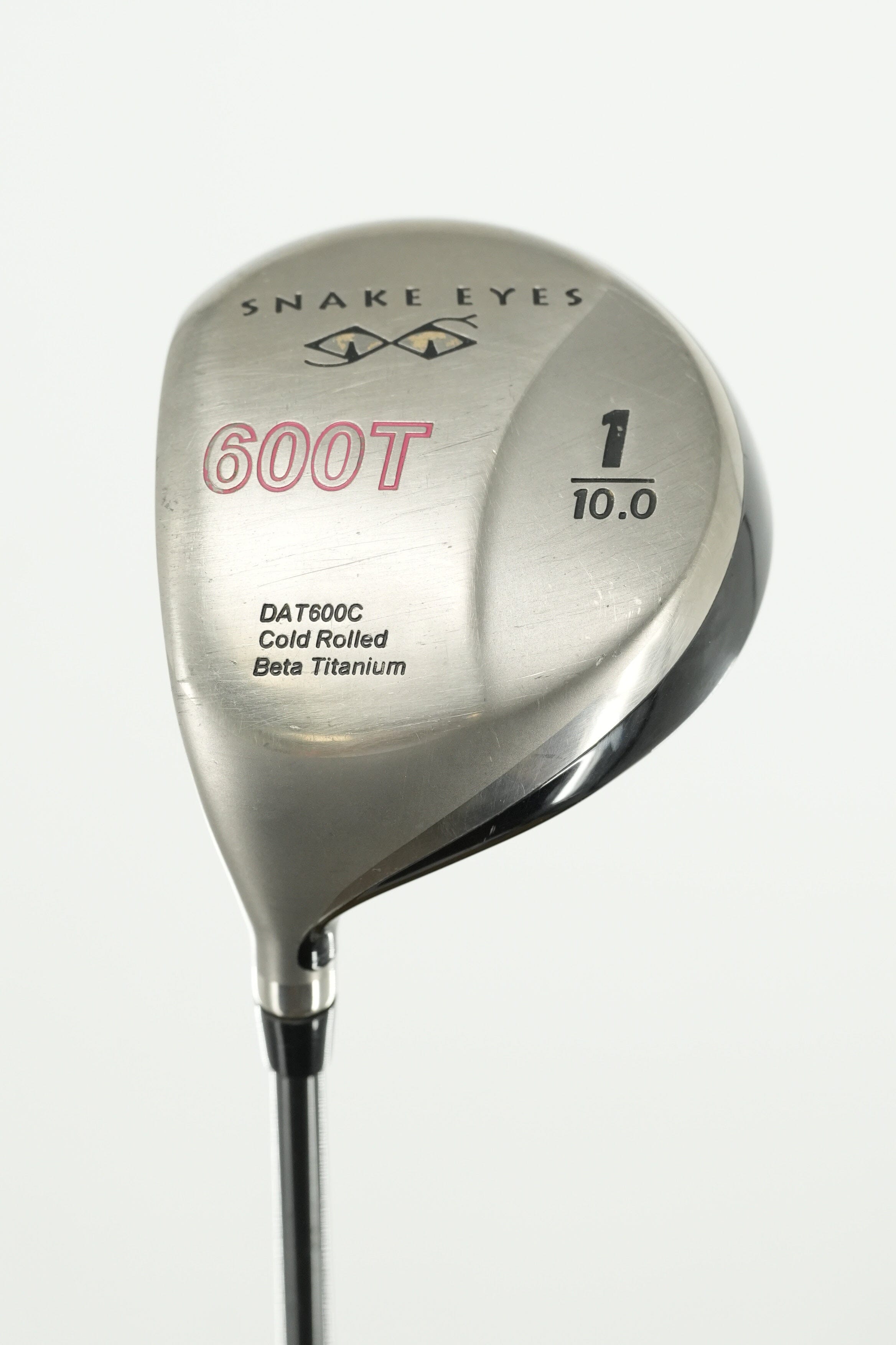 Lefty Snake Eyes 600T 10 Degree Driver S Flex 44.5" Golf Clubs GolfRoots