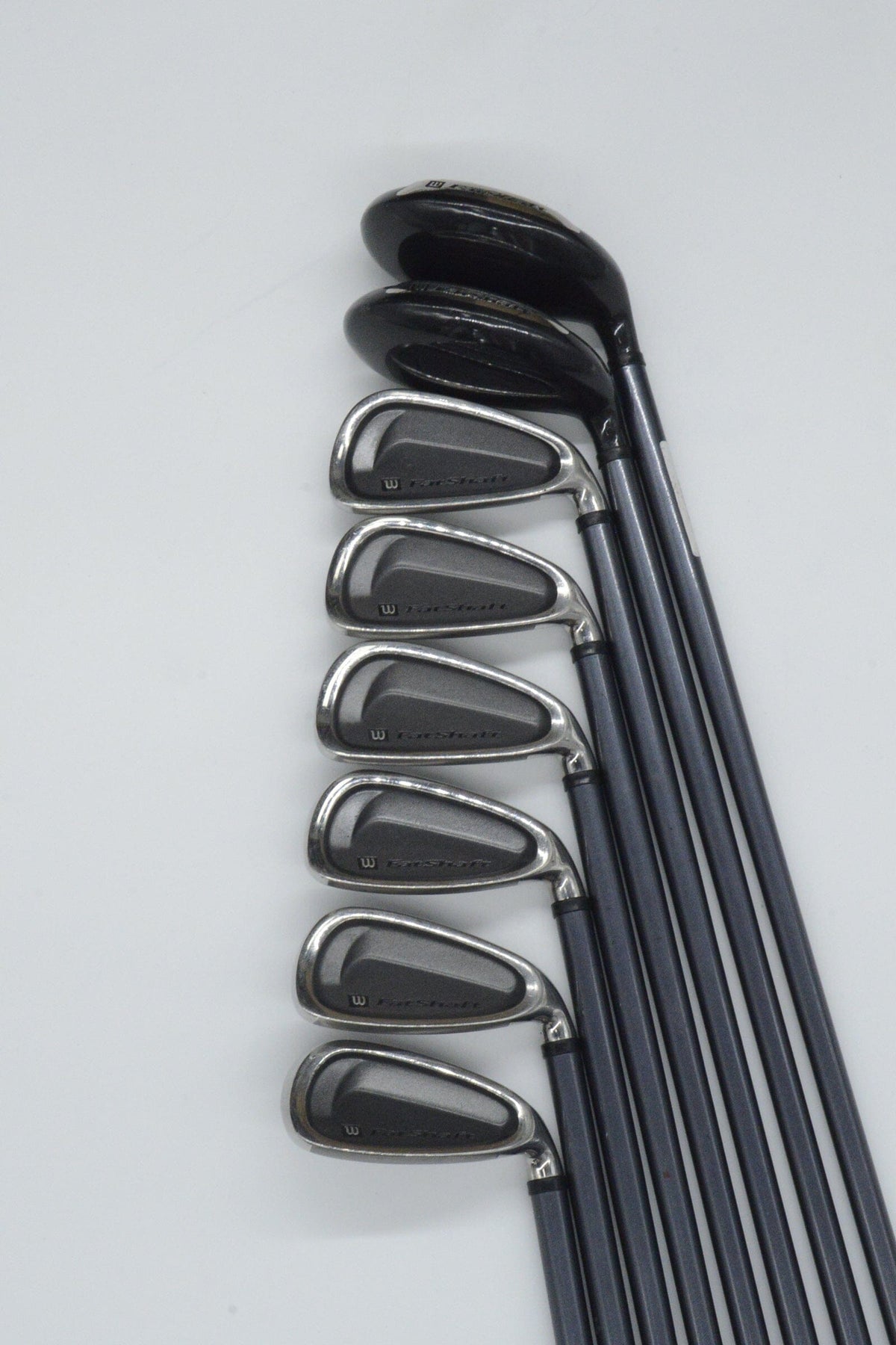 Women's Wilson Fat Shaft 3H-4H, 5-PW Iron Set W Flex Std Length Golf Clubs GolfRoots
