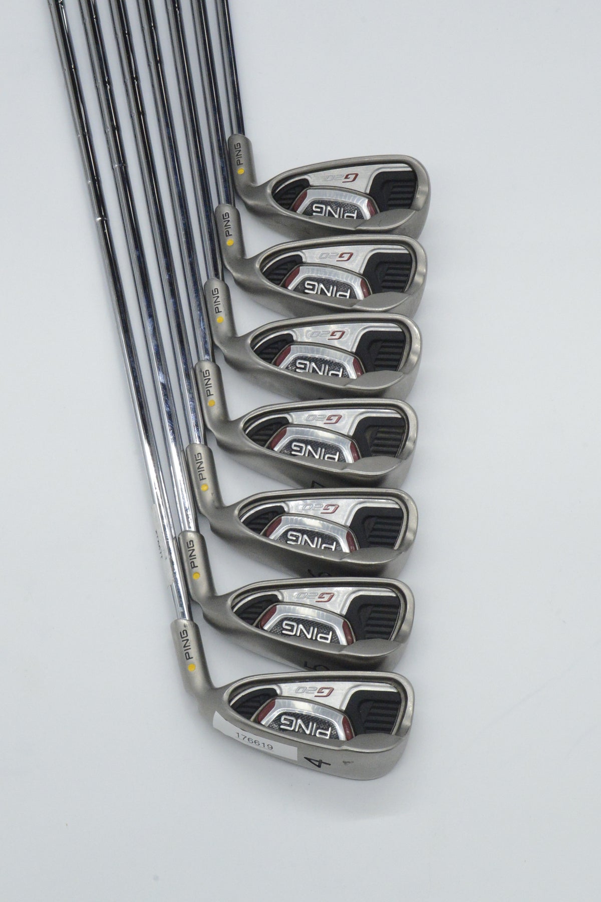 Ping G20 4-PW Iron Set R Flex Std Length