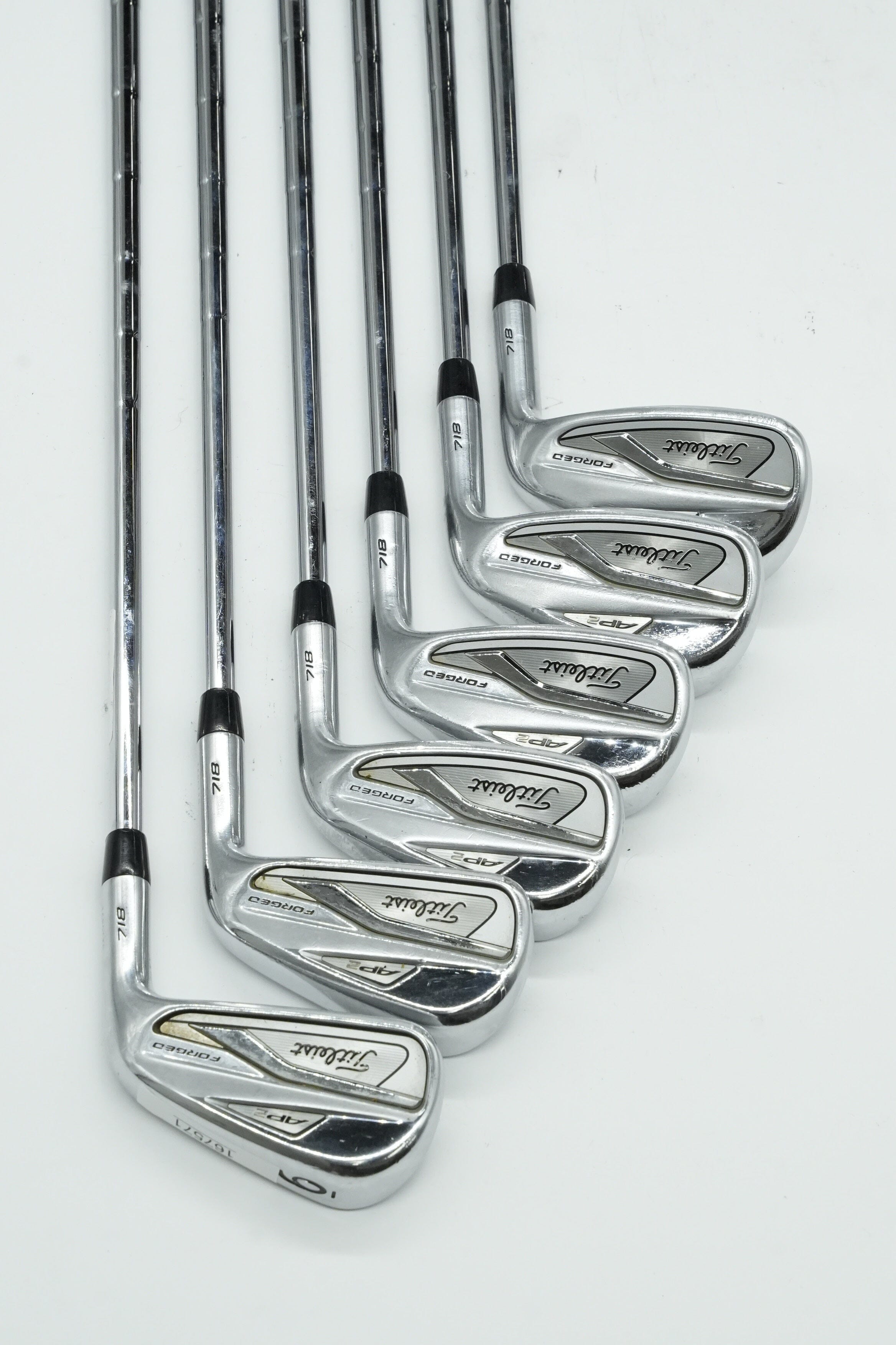 Titleist 718 AP2 6-AW Iron Set X Flex +0.5" Golf Clubs GolfRoots