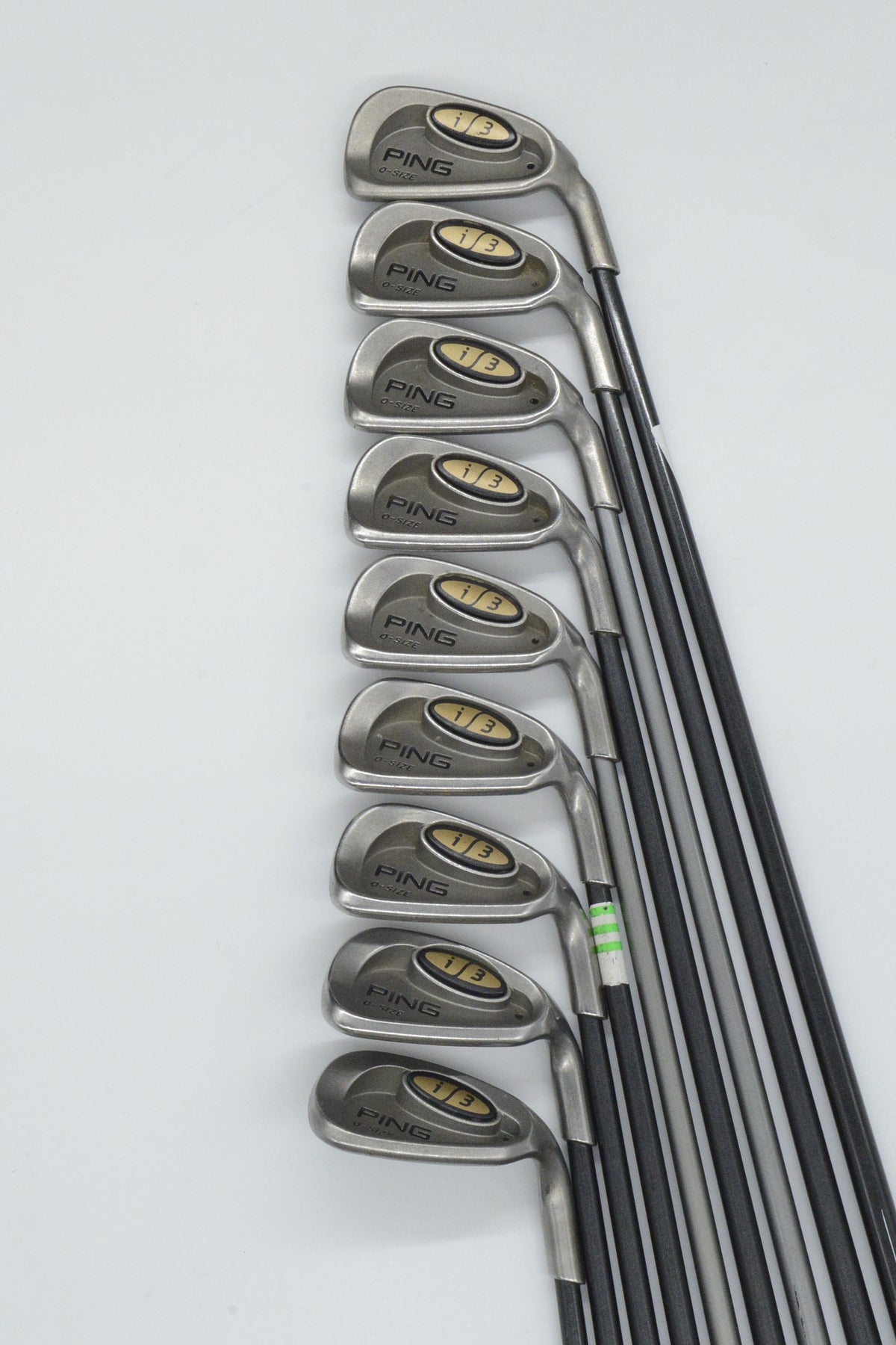 Ping I3 O-Size 3-PW, SW Iron Set S Flex -0.75"