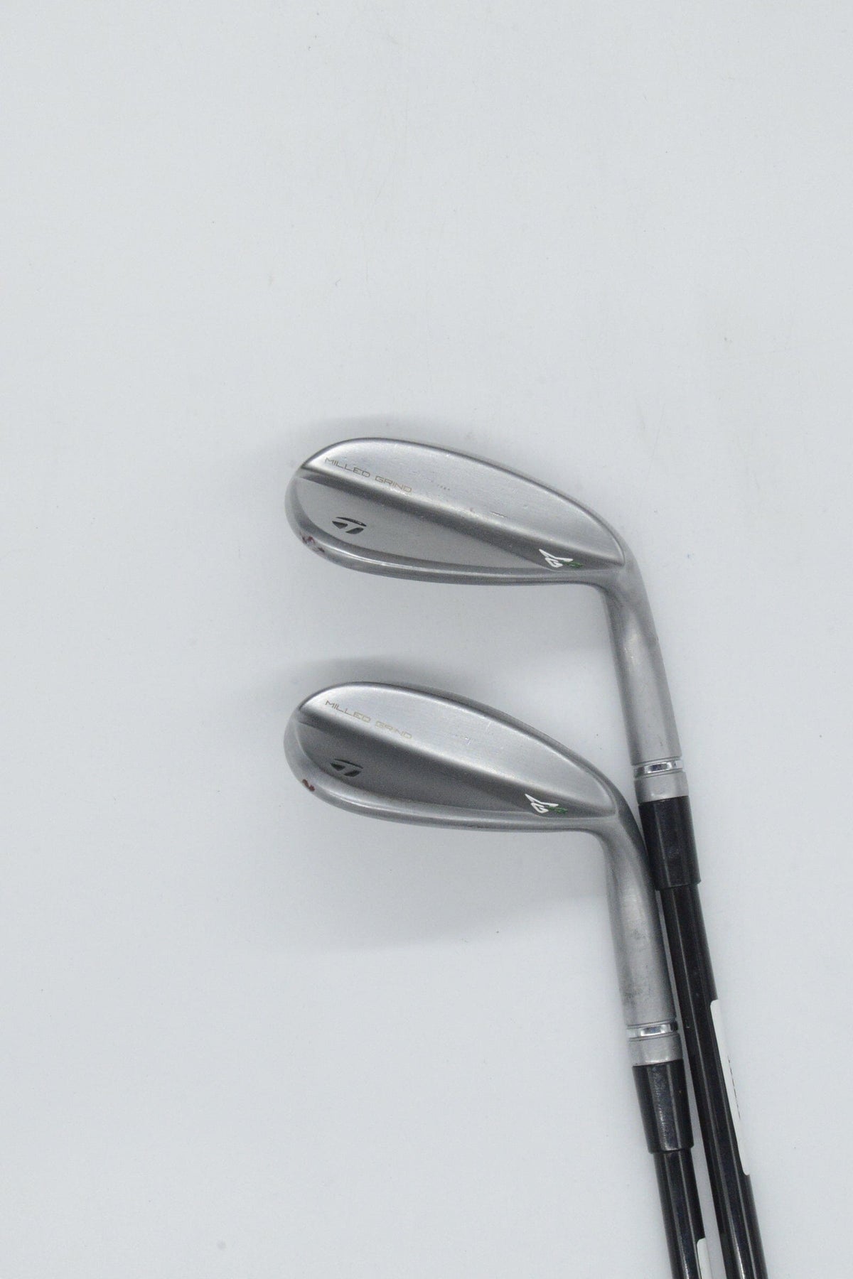 TaylorMade Milled Grind 4 Satin Chrome 56 & 60 Degree Wedge Set S Flex Golf Clubs GolfRoots