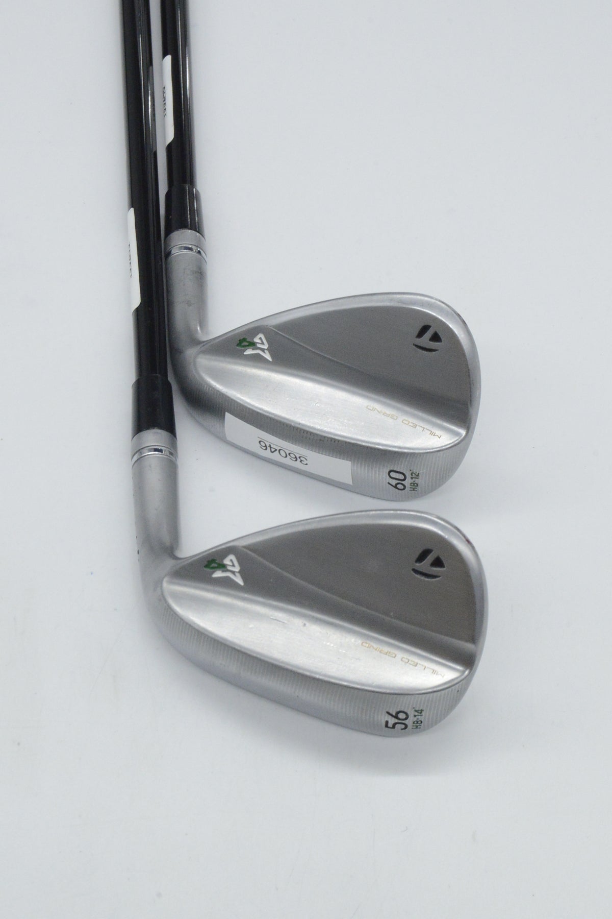 TaylorMade Milled Grind 4 Satin Chrome 56 & 60 Degree Wedge Set S Flex