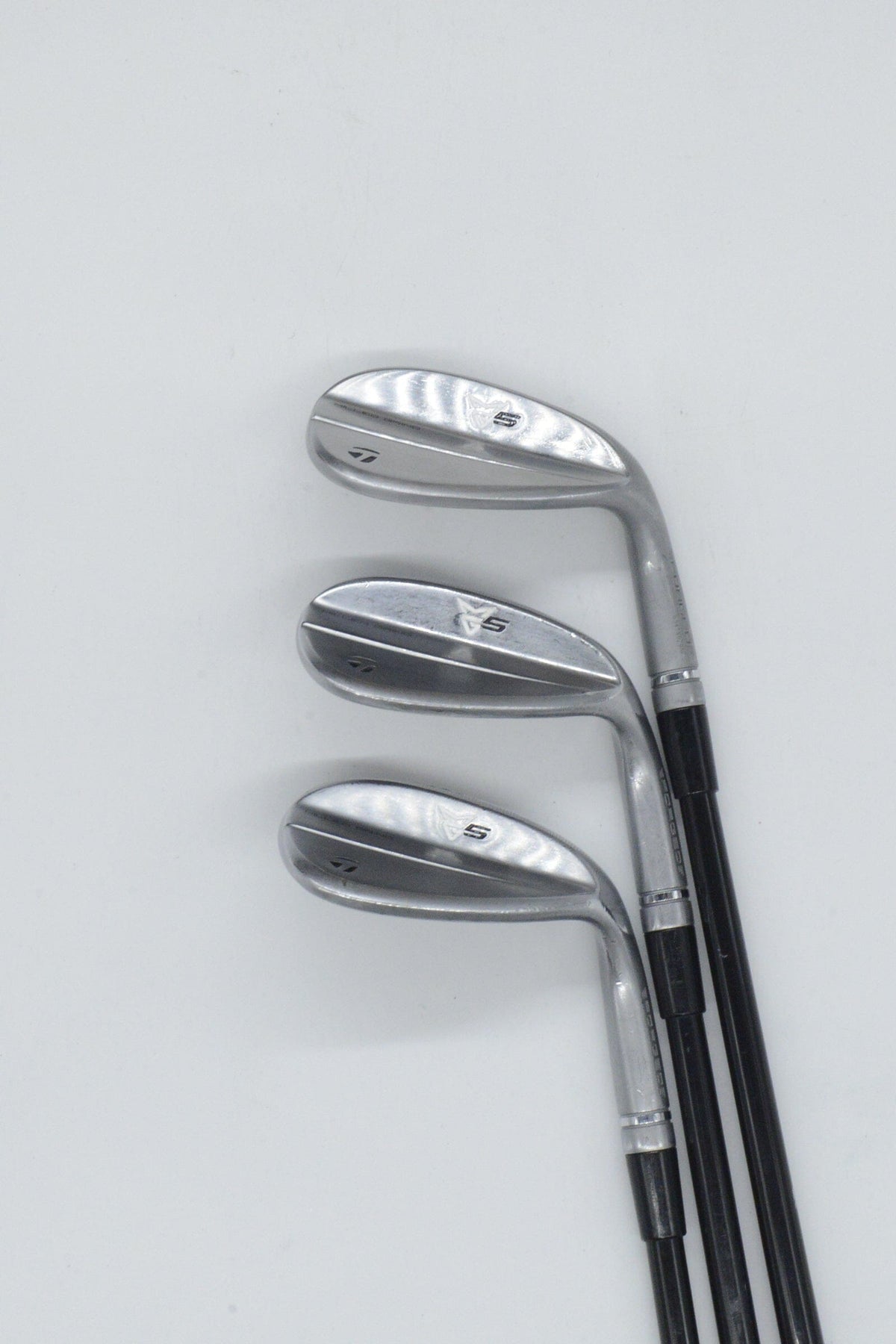 TaylorMade MG5 Satin Chrome 52, 56, 60 Degree Wedge Set S Flex Golf Clubs GolfRoots