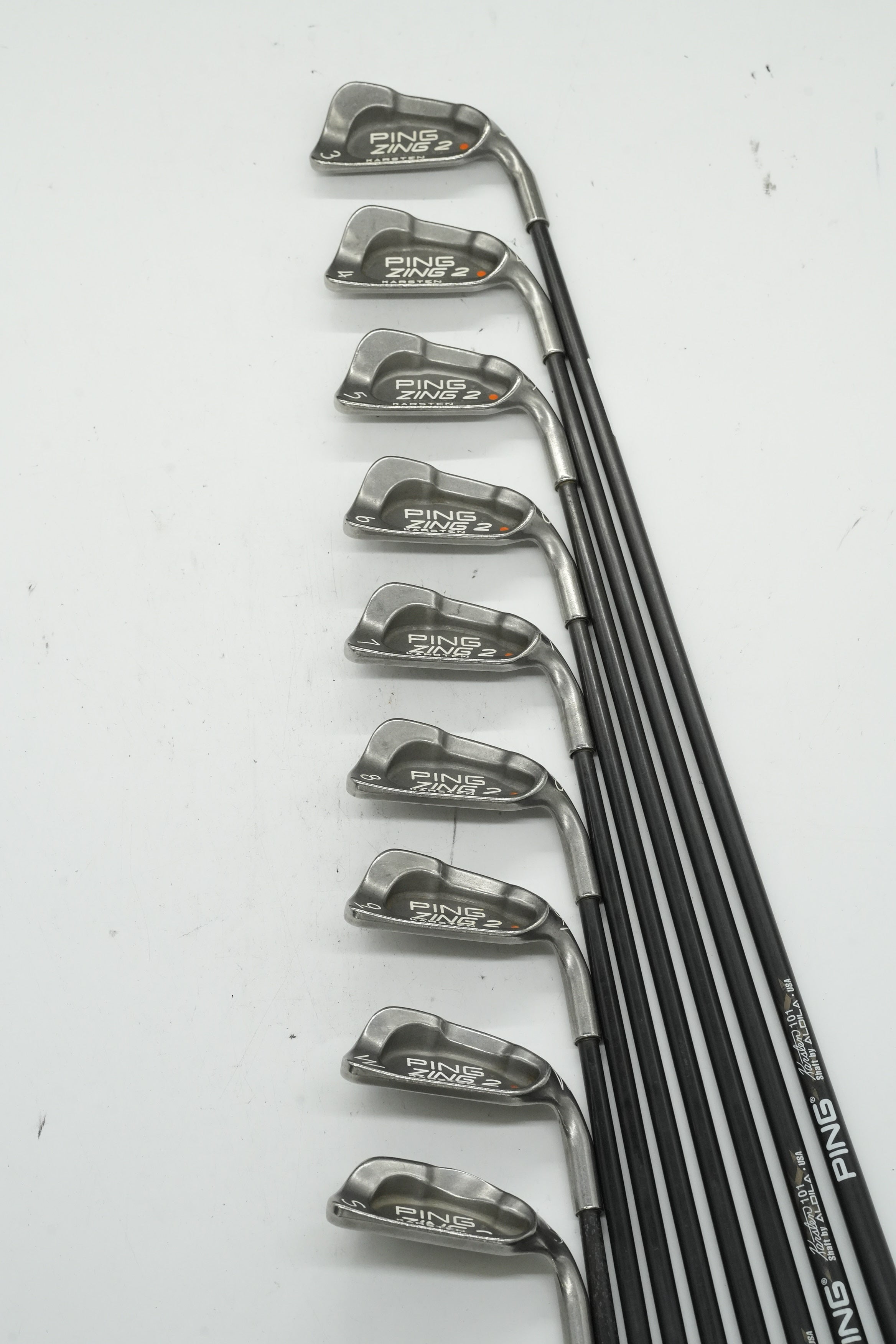 Ping Zing 2 3-PW, SW Iron Set R Flex -0.25"