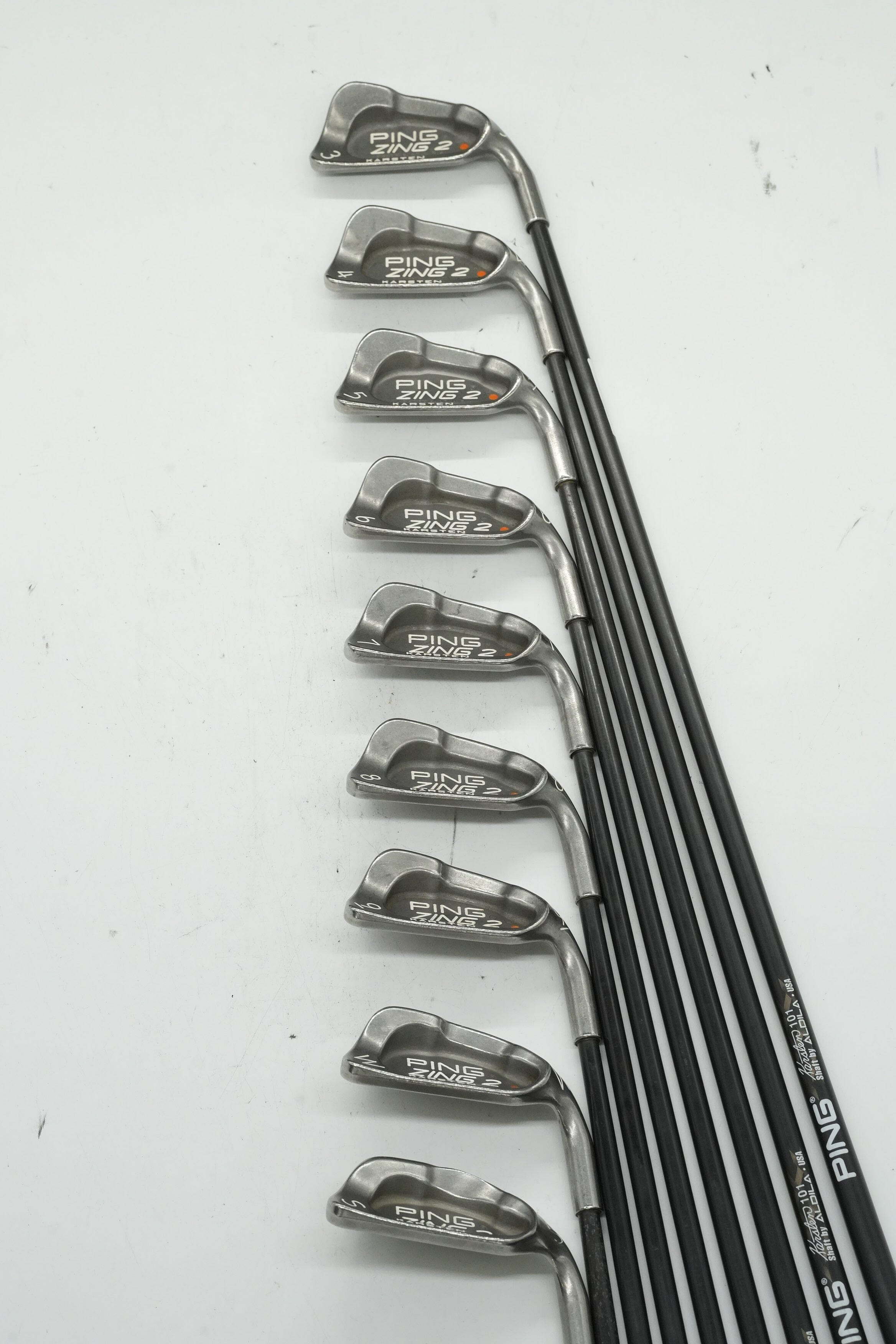 Ping Zing 2 3-PW, SW Iron Set R Flex -0.25" Golf Clubs GolfRoots