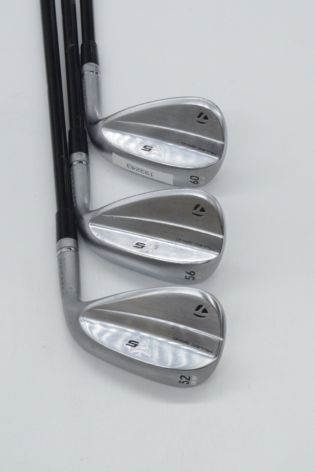 TaylorMade MG5 Satin Chrome 52, 56, 60 Degree Wedge Set S Flex
