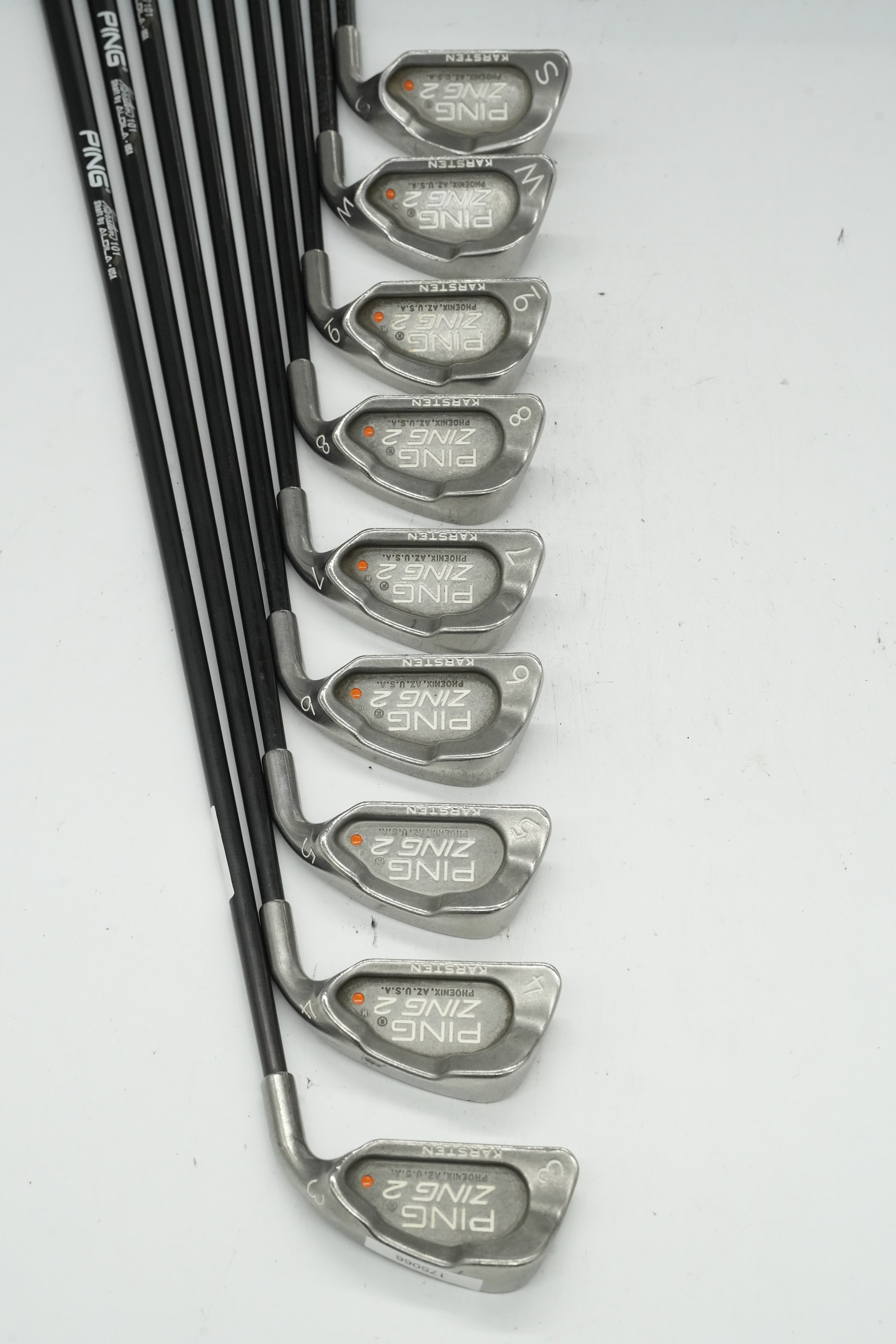 Ping Zing 2 3-PW, SW Iron Set R Flex -0.25"