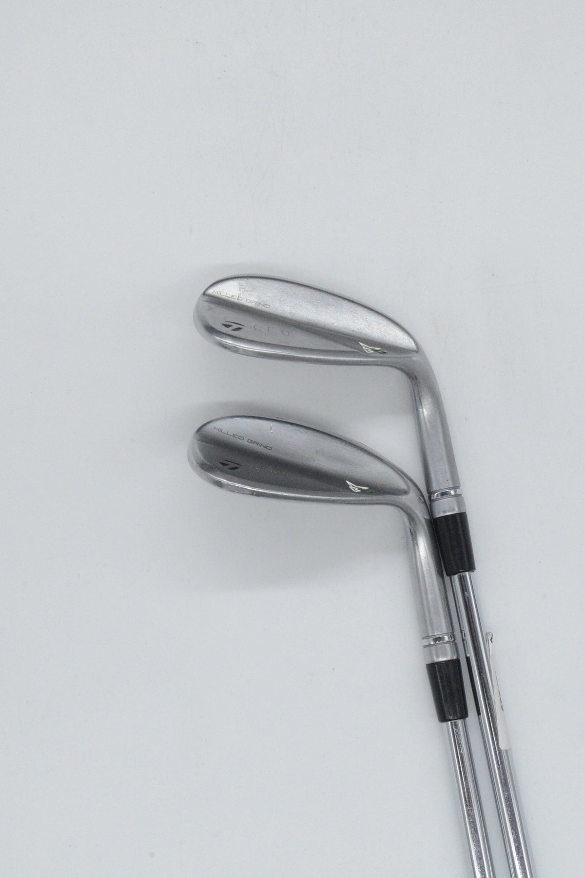 TaylorMade Milled Grind 4 Satin Chrome 56 & 60 Degree Wedge Set S Flex Golf Clubs GolfRoots