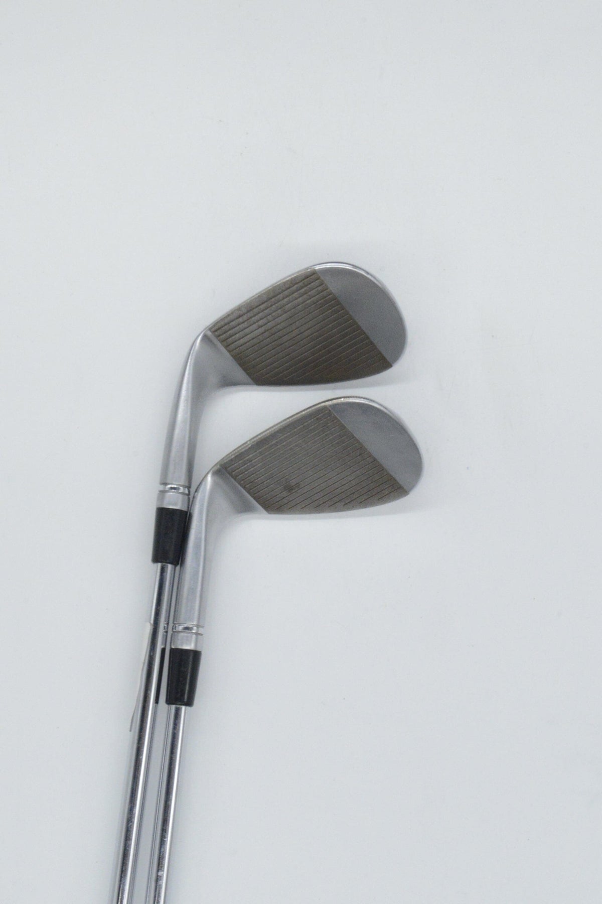 TaylorMade Milled Grind 4 Satin Chrome 56 & 60 Degree Wedge Set S Flex Golf Clubs GolfRoots
