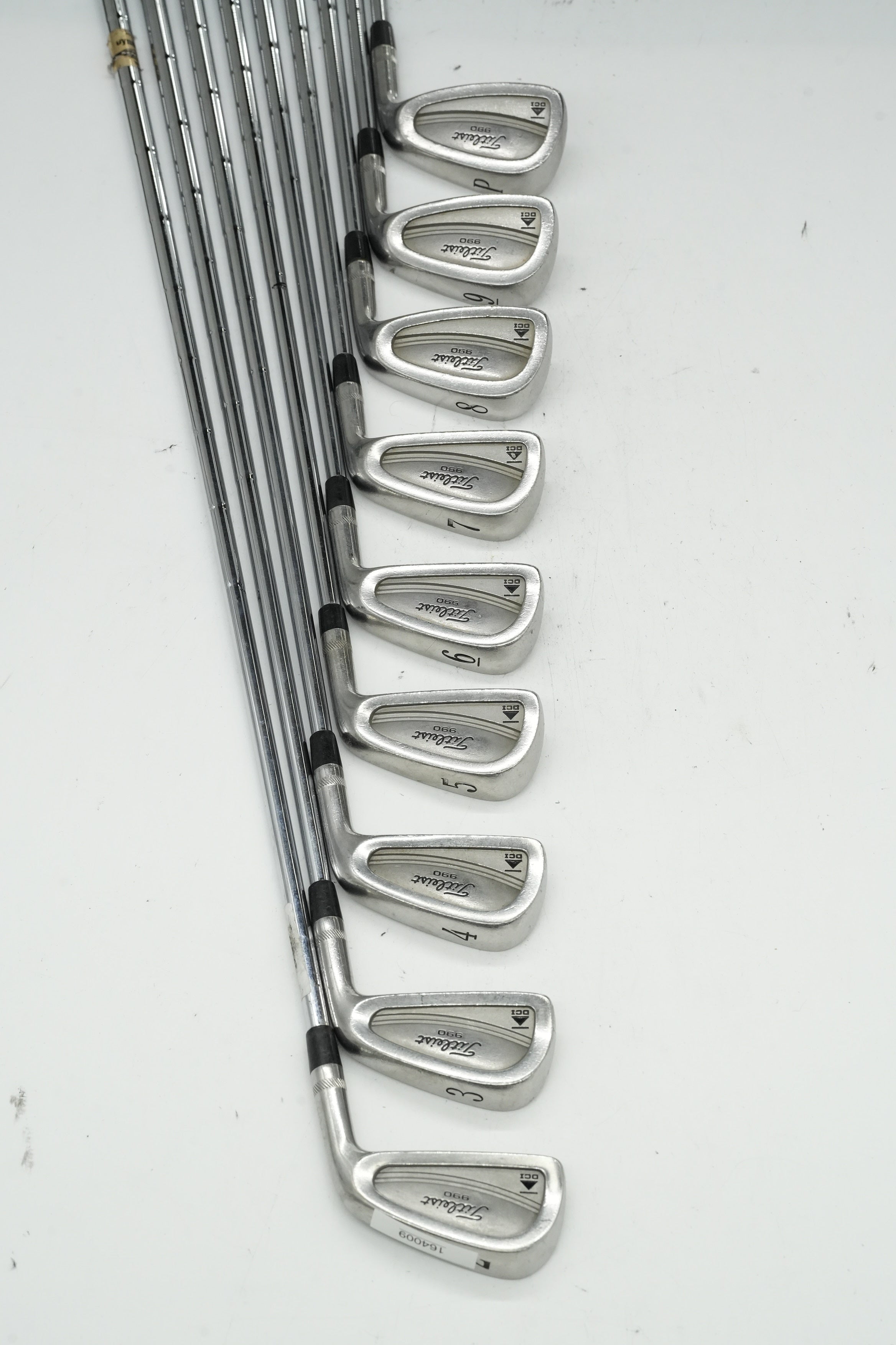 Titleist DCI 990 2-PW Iron Set S Flex -0.25"