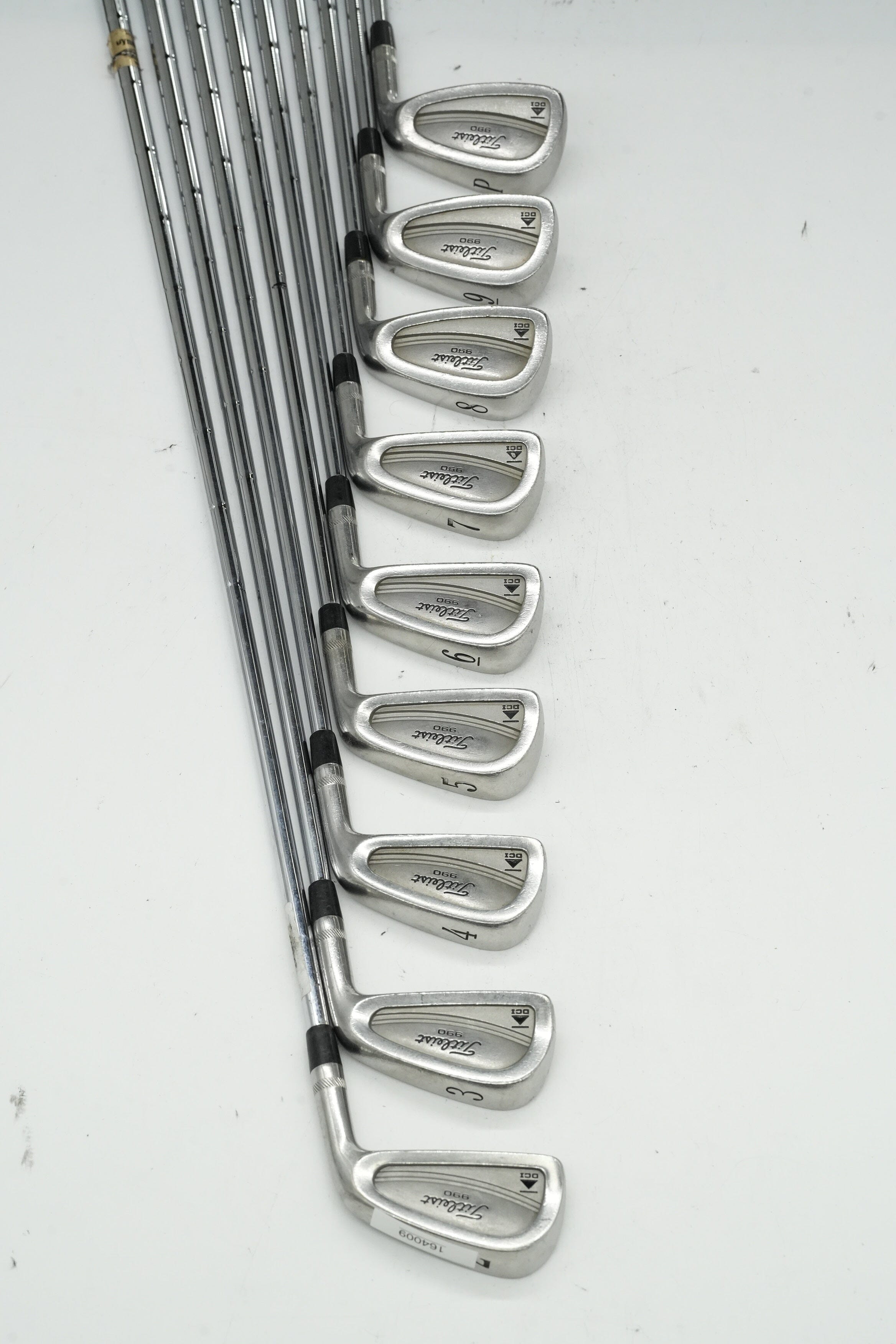 Titleist DCI 990 2-PW Iron Set S Flex -0.25" Golf Clubs GolfRoots