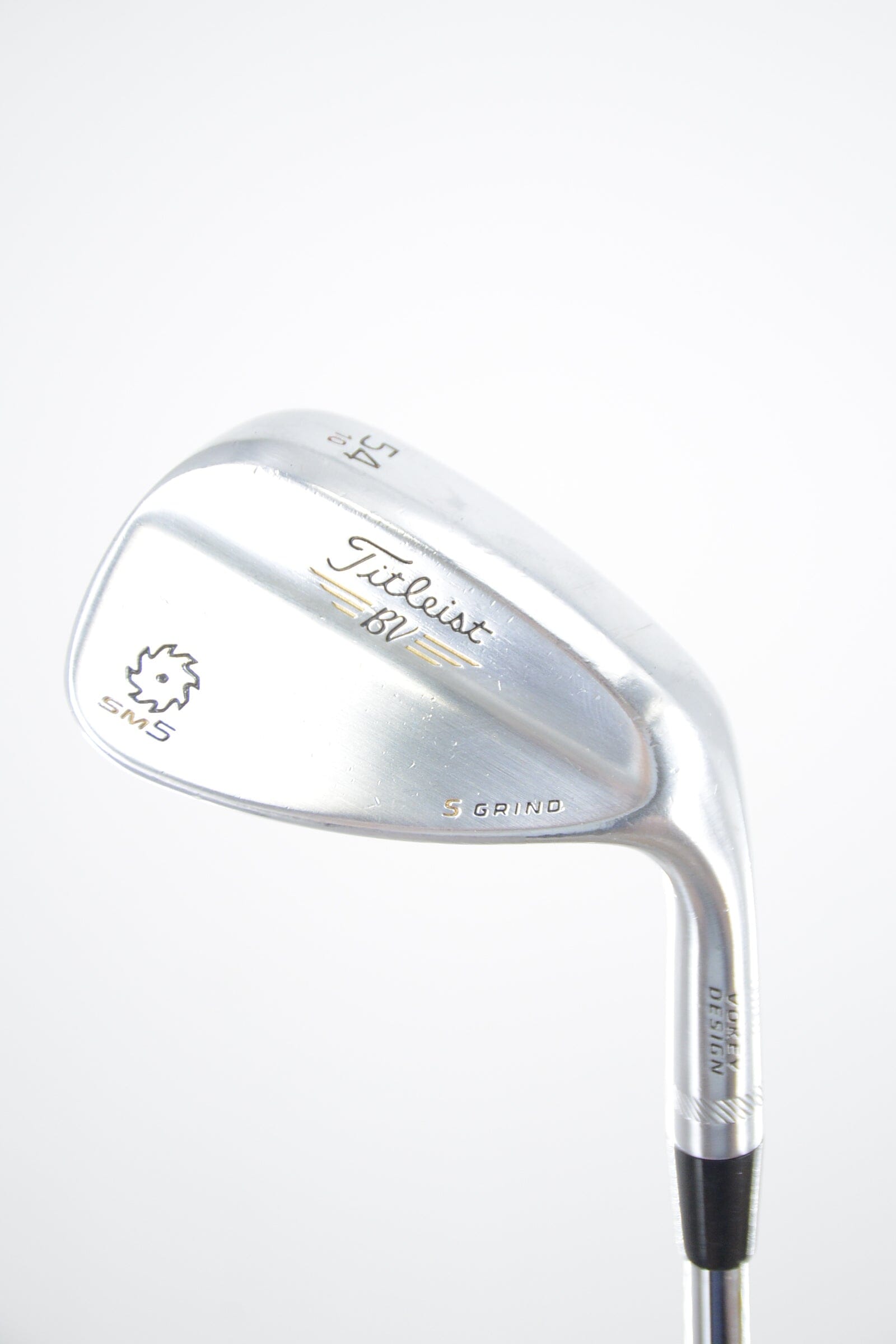 Titleist Vokey SM5 Tour Chrome 54 Degree Wedge S Flex 35" Golf Clubs GolfRoots