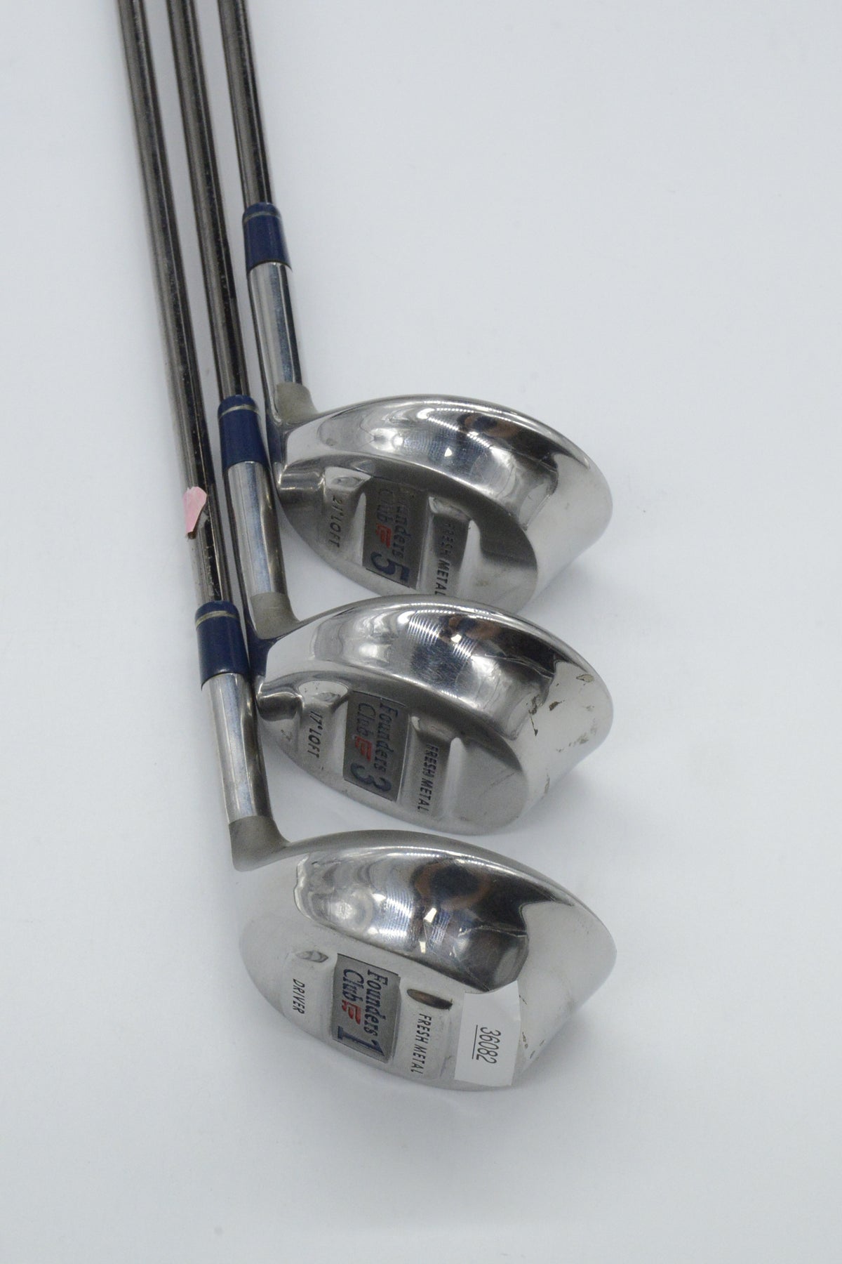 Women's Founders Club Fresh Metal D, 3W, 5W Wood Set W Flex