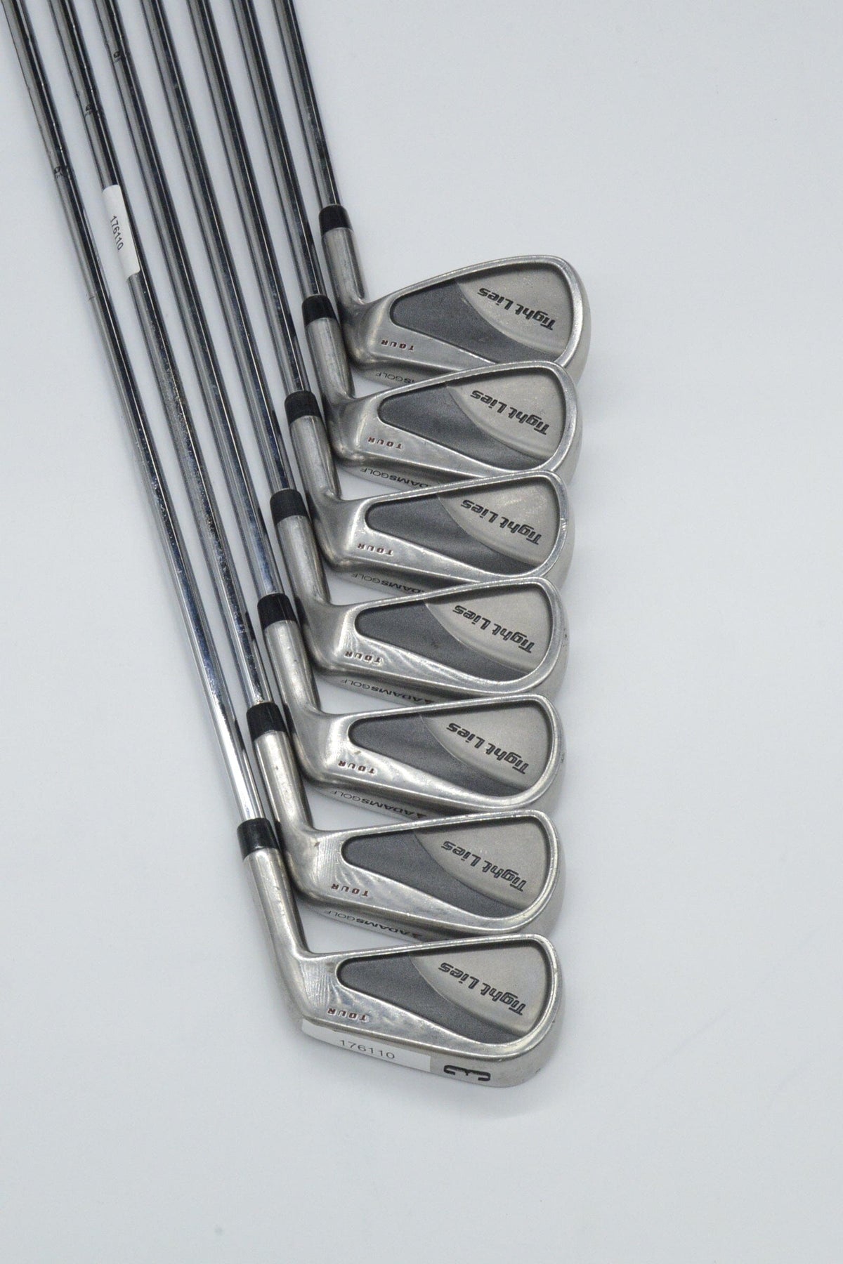 Adams Tight Lies Tour 3-9 Iron Set R Flex +0.25" Golf Clubs GolfRoots