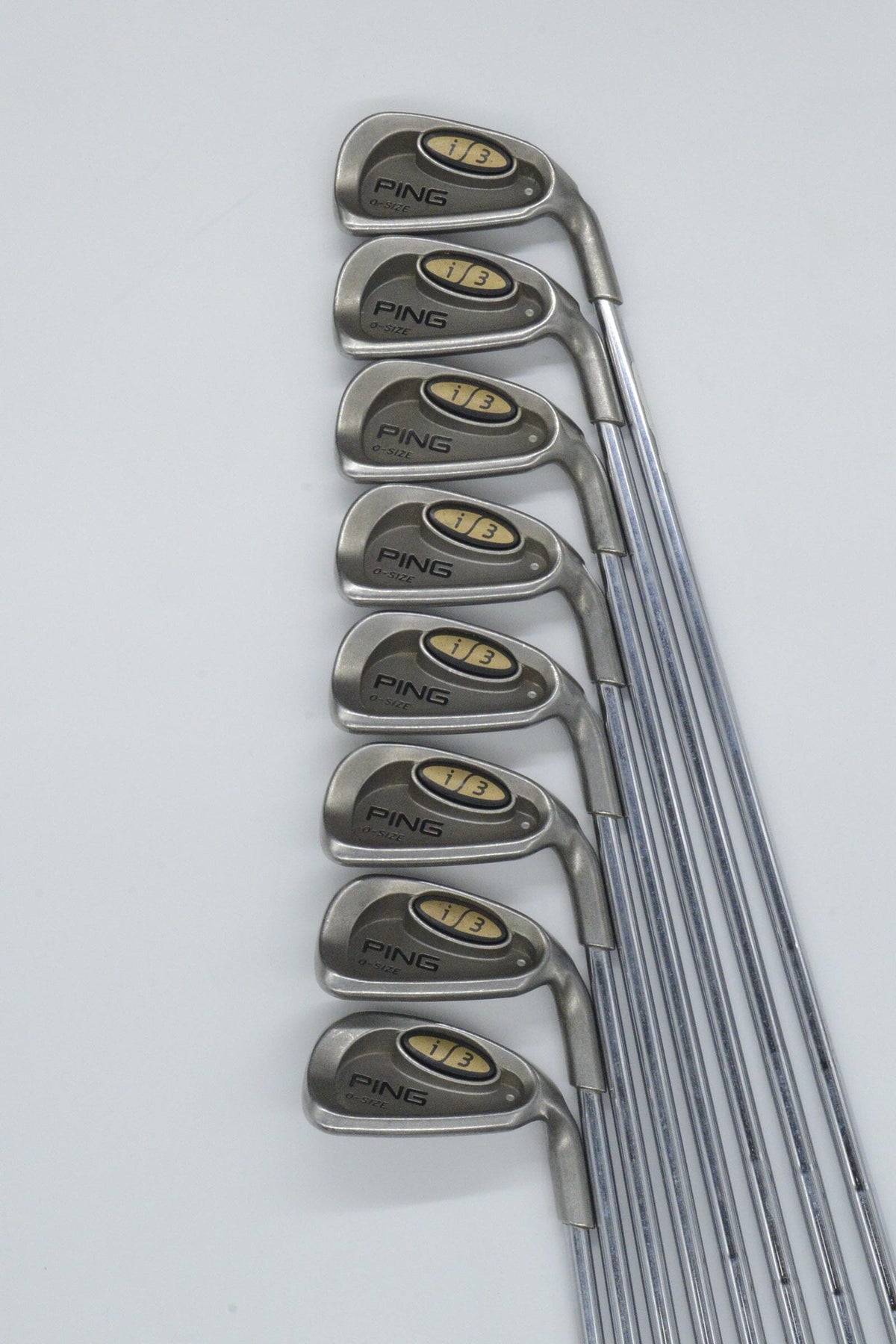 Ping I3 O-Size 3-PW Iron Set S Flex +0.5" Golf Clubs GolfRoots