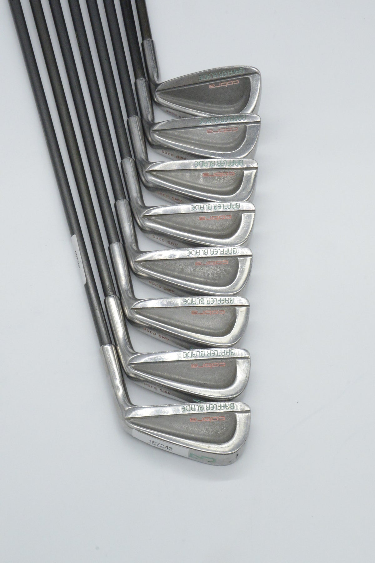 Women's Cobra Baffler Blade 3-8, PW, SW Iron Set W Flex -0.75"