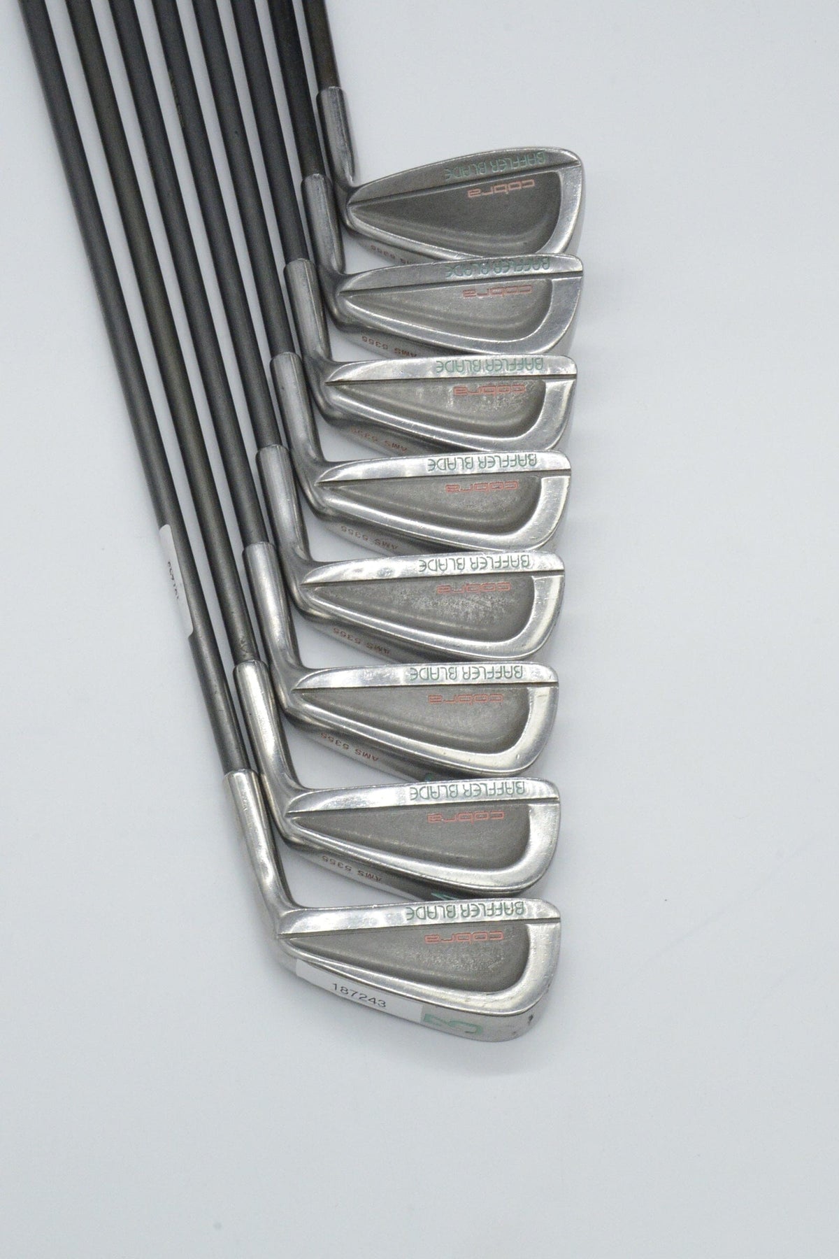 Women's Cobra Baffler Blade 3-8, PW, SW Iron Set W Flex -0.75" Golf Clubs GolfRoots