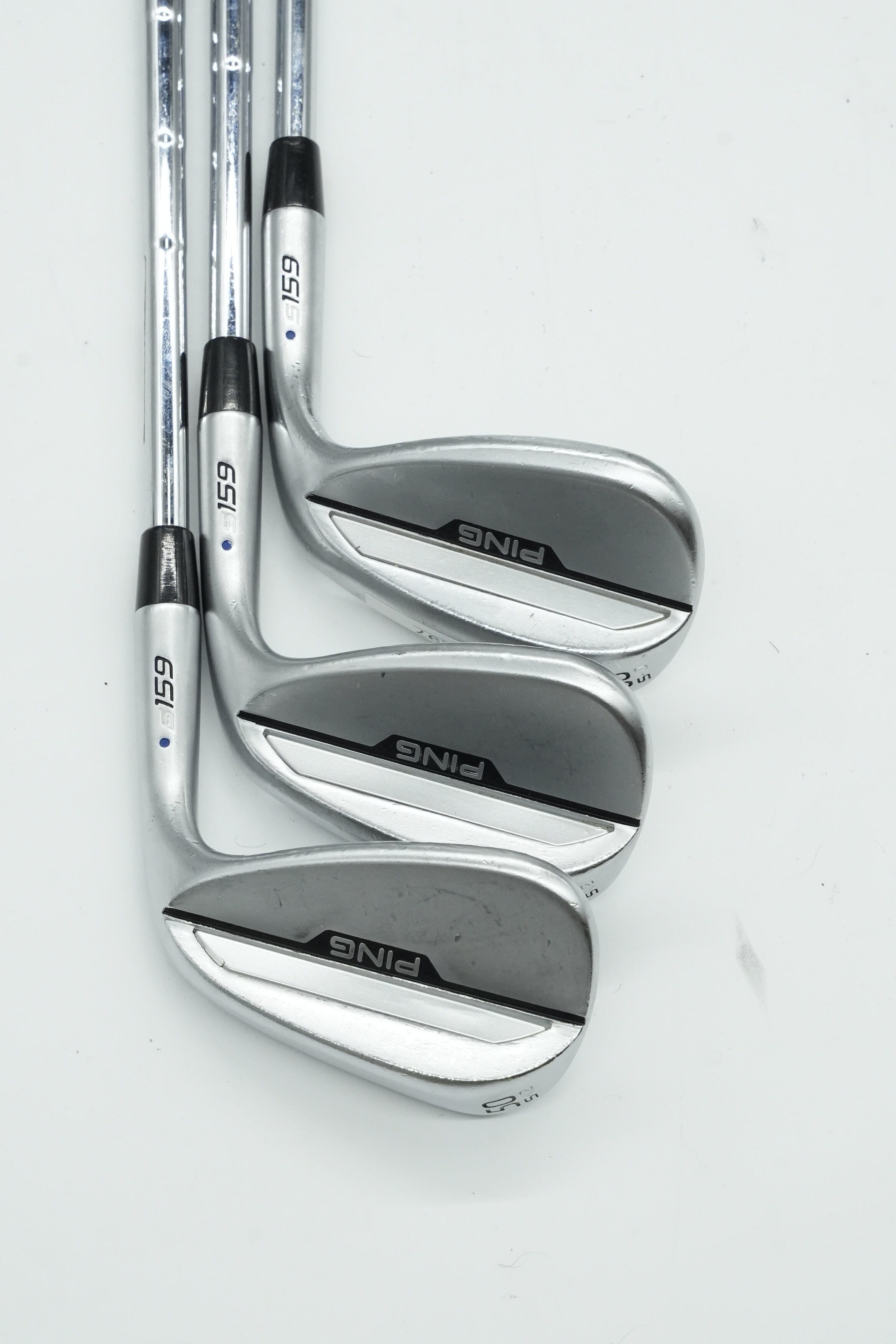Ping S159 Chrome Grey 50, 54, 60 Degree Wedge Set Wedge Flex Golf Clubs GolfRoots