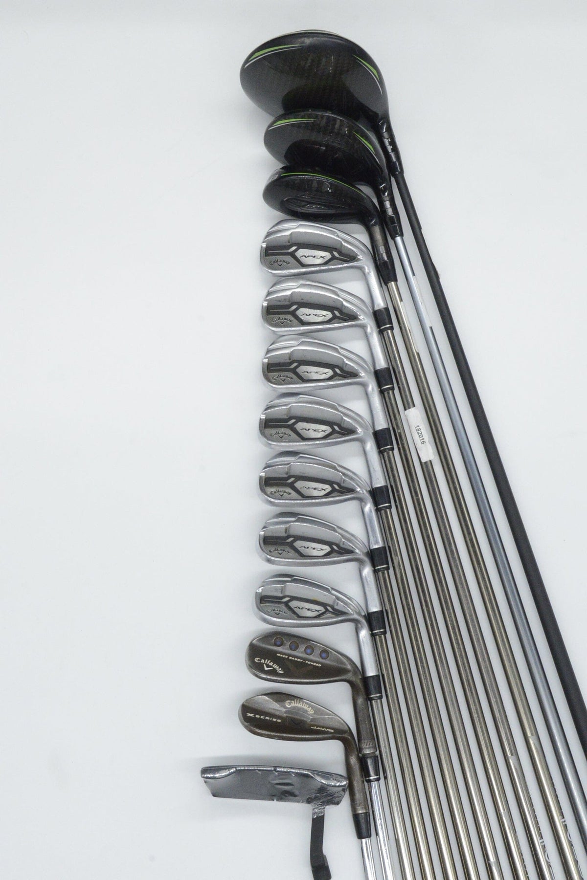 Callaway Apex Forged Mixed Full Set R Flex -0.5" Golf Clubs GolfRoots