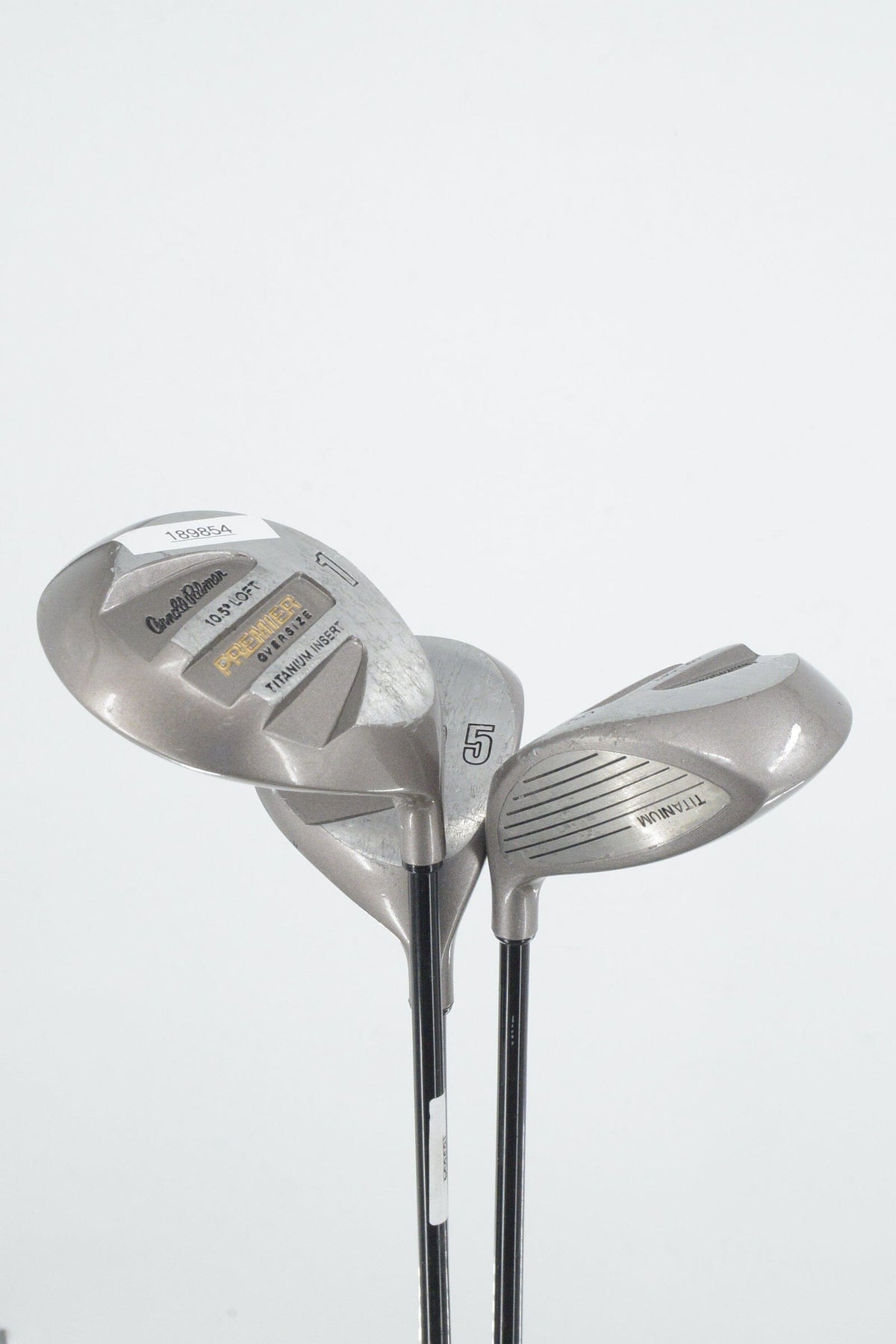 Arnold Palmer Premier Oversize D, 3W, 5W Wood Set R Flex Golf Clubs GolfRoots