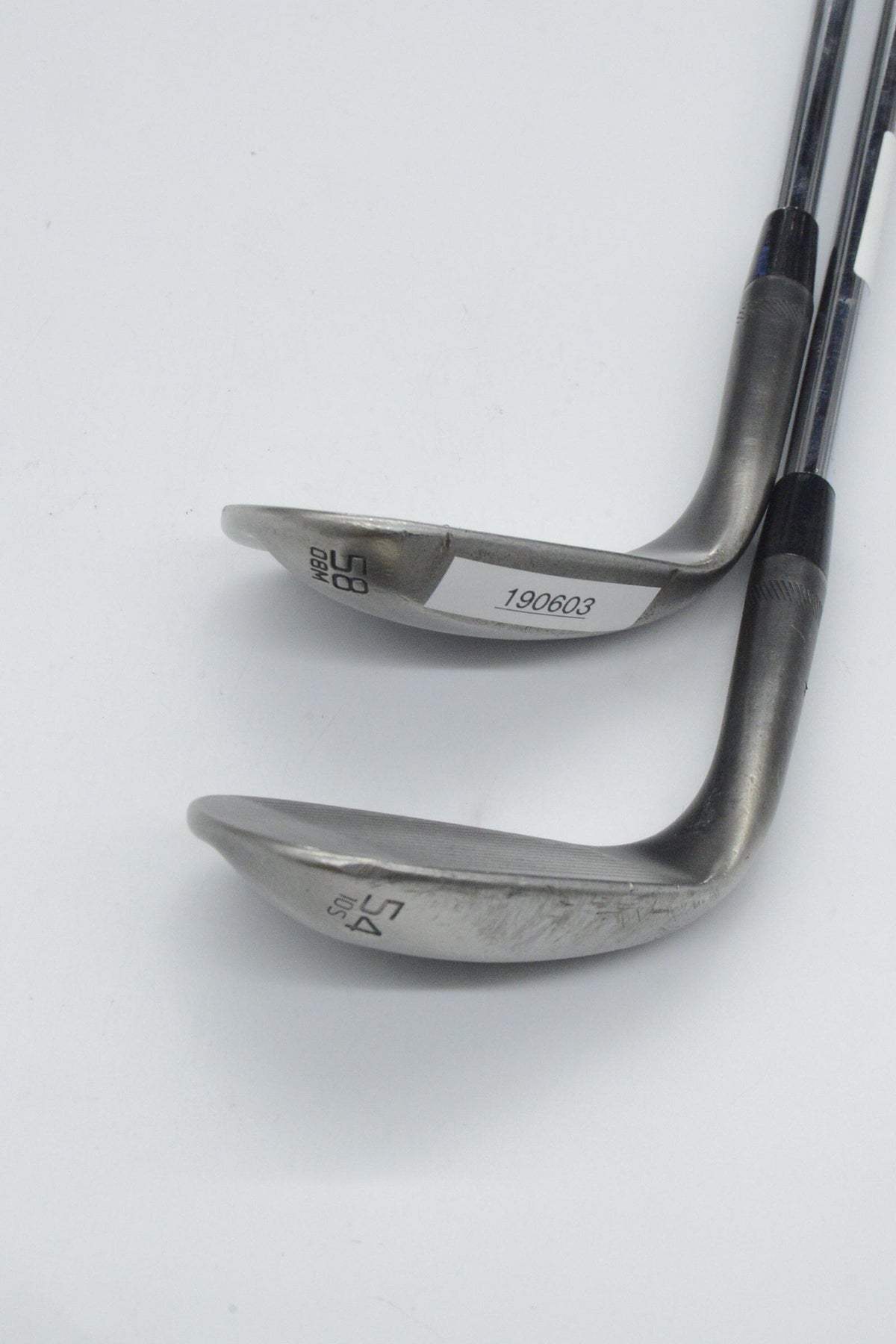 Titleist Vokey SM9 Jet Black 54 & 58 Degree Wedge Set S Flex Golf Clubs GolfRoots