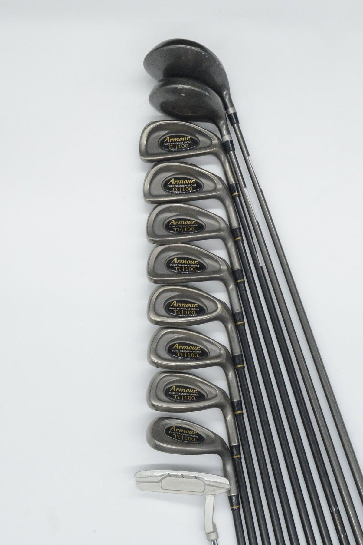Tommy Armour Ti 100 Mixed Full Set R Flex Std Length Golf Clubs GolfRoots