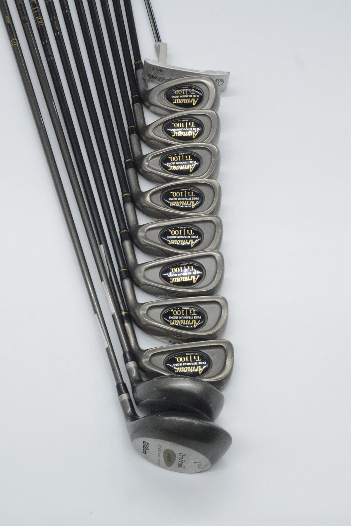 Tommy Armour Ti 100 Mixed Full Set R Flex Std Length Golf Clubs GolfRoots