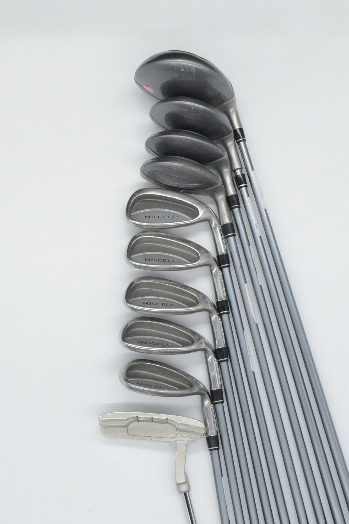 Women's *Dented* TaylorMade Miscela Mixed Full Set W Flex Std Length Golf Clubs GolfRoots