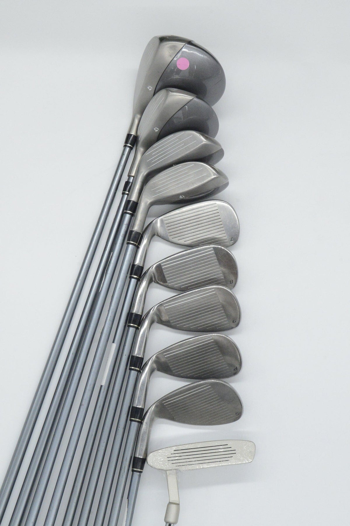 Women's *Dented* TaylorMade Miscela Mixed Full Set W Flex Std Length Golf Clubs GolfRoots