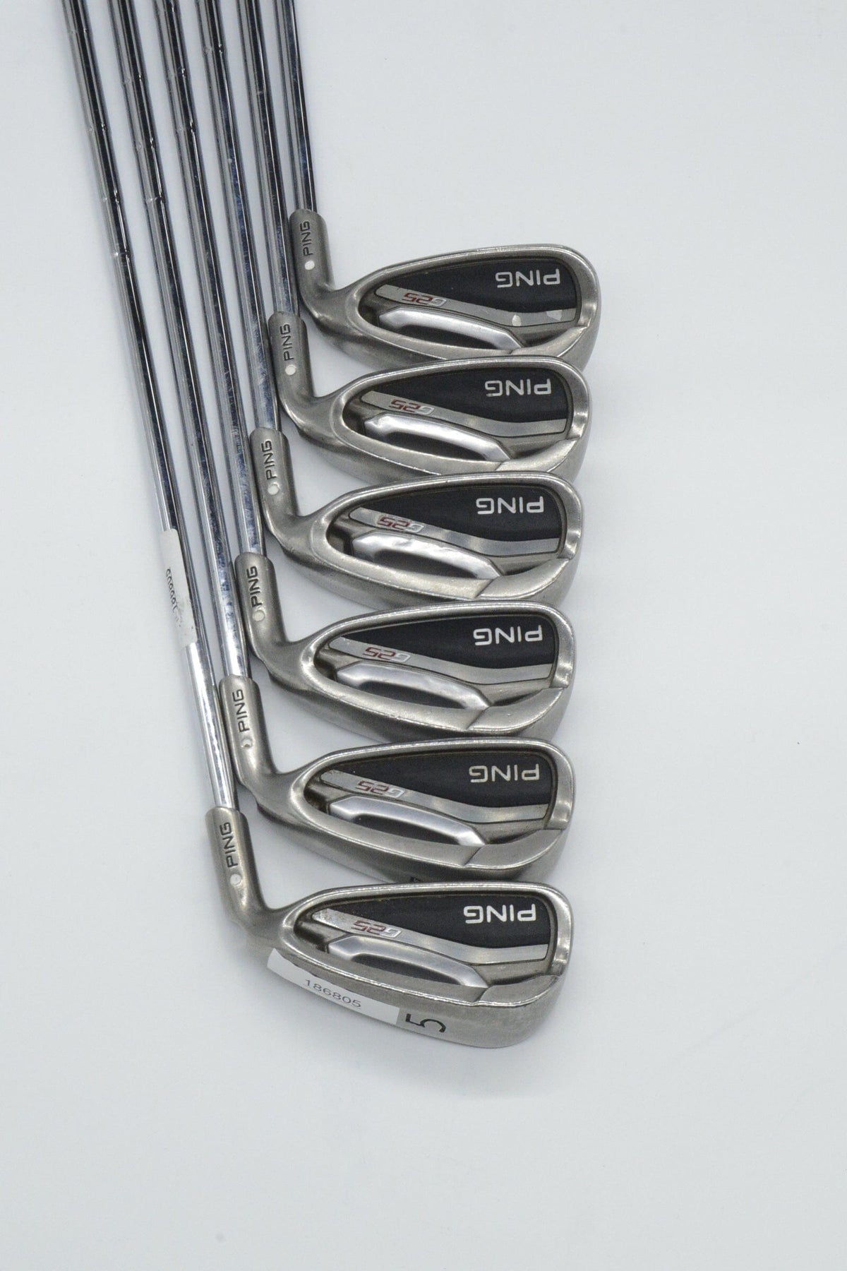 Ping G25 5, 7-UW Iron Set R Flex Std Length Golf Clubs GolfRoots