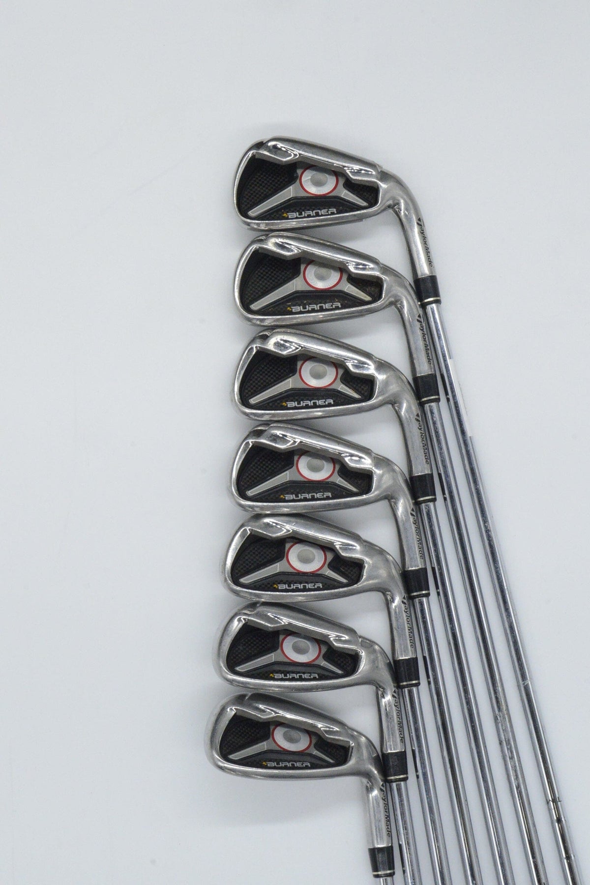 TaylorMade Burner '09 4-PW Iron Set Uniflex Std Length Golf Clubs GolfRoots