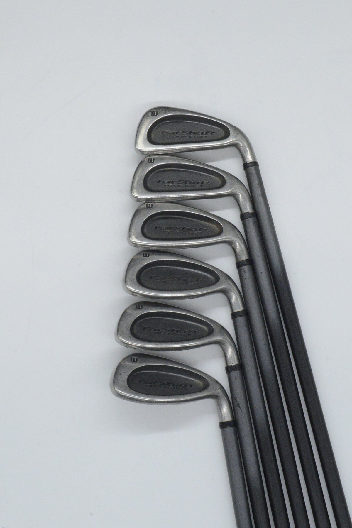 Wilson Fat Shaft Tour Cast 5-PW Iron Set R Flex -0.25" Golf Clubs GolfRoots
