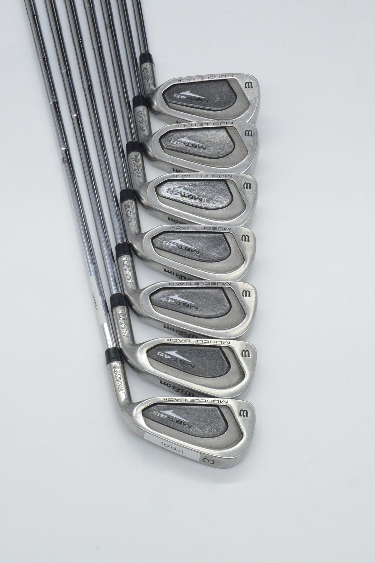 Wilson MBT-45 3-9 Iron Set X Flex -0.5" Golf Clubs GolfRoots