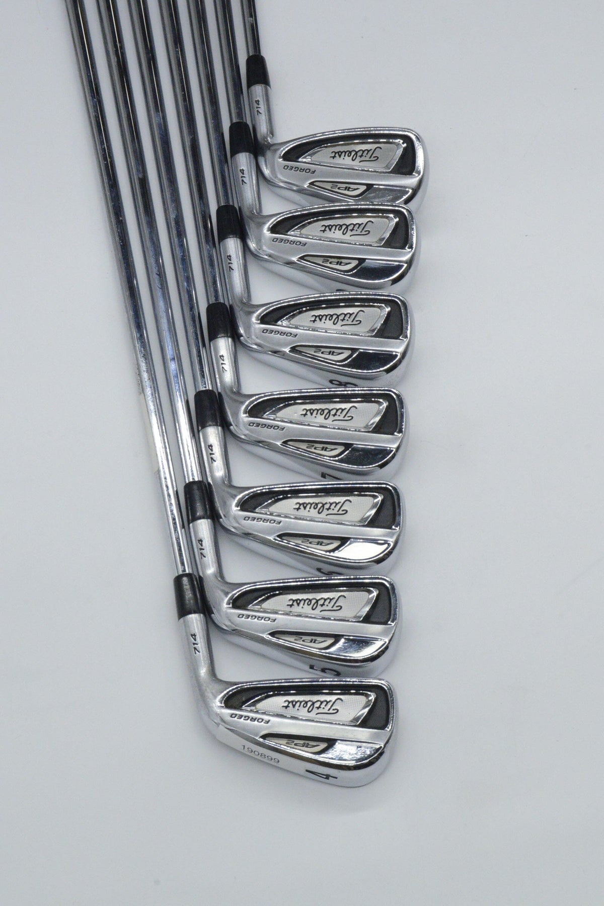 Titleist 714 AP2 Forged 4-PW Iron Set R Flex +0.5" Golf Clubs GolfRoots
