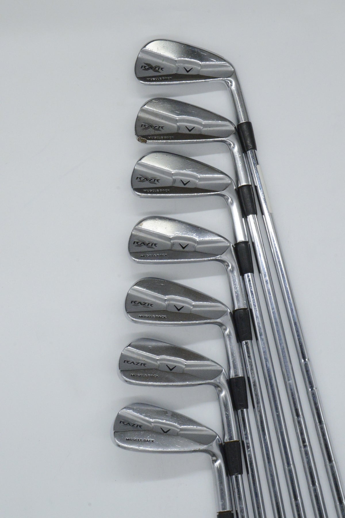 Callaway RAZR X Muscleback 4-PW Iron Set S Flex Std Length