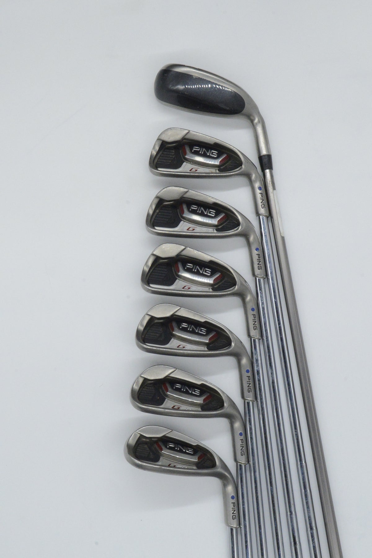 Ping G20 4H, 5-7, 9-PW, SW Iron Set R Flex Std Length
