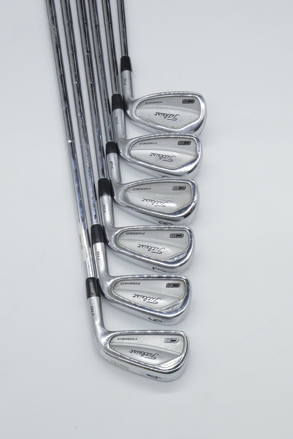 Titleist 716 CB Forged 4, 6-PW Iron Set X Flex +0.25"