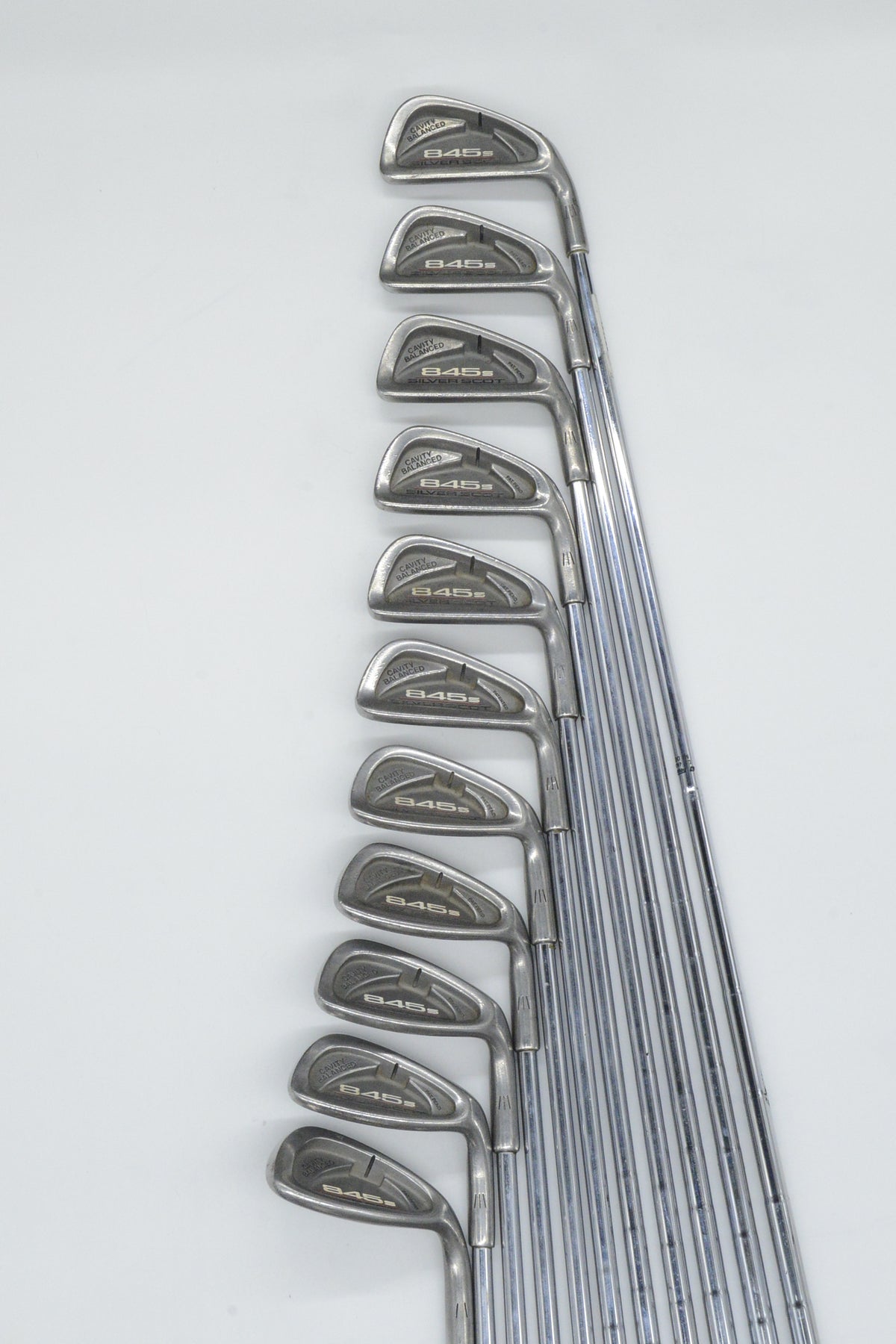 Tommy Armour 845S Silver Scot 2-GW, LW Iron Set R Flex +0.25" Golf Clubs GolfRoots